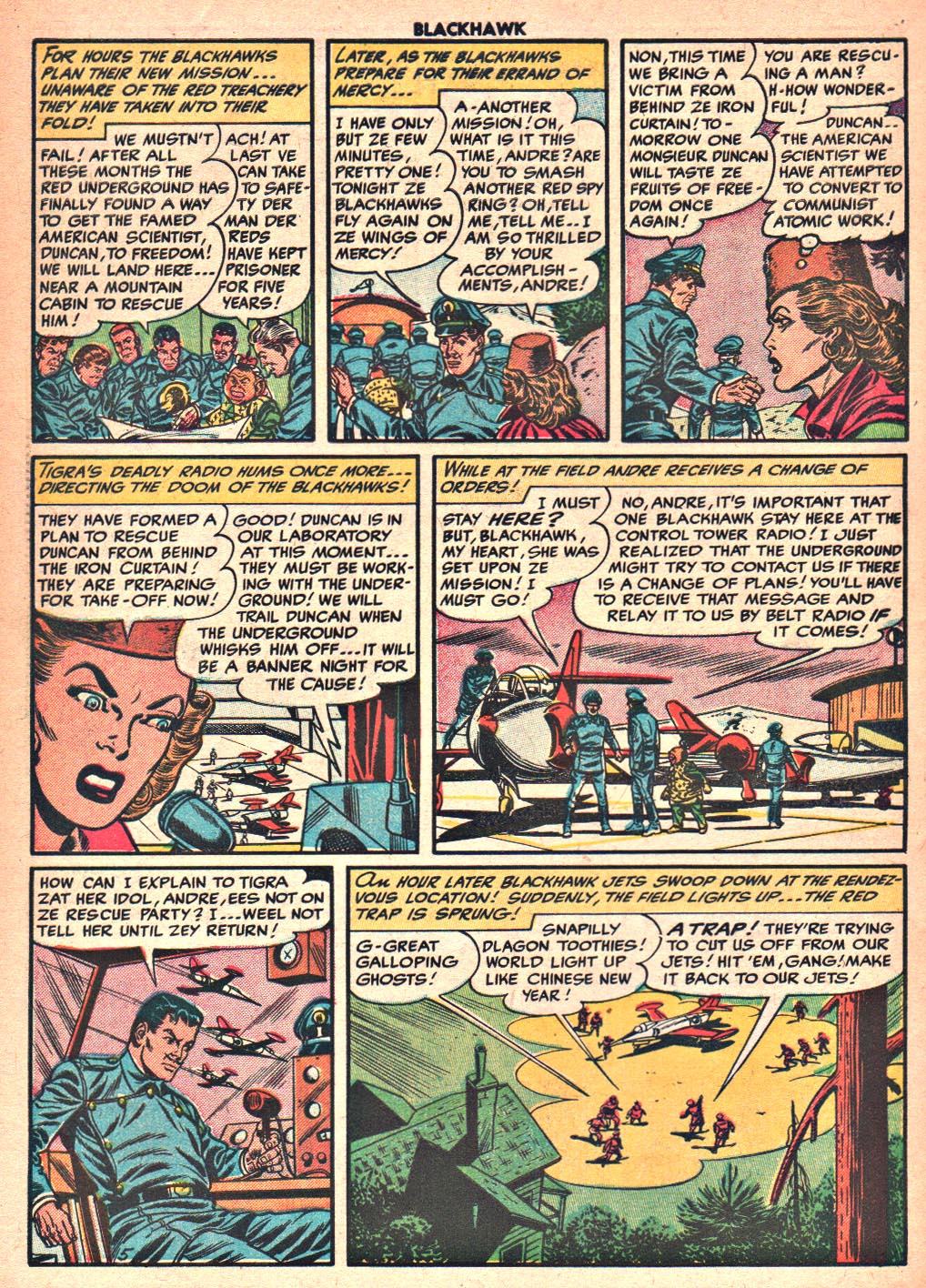 Read online Blackhawk (1957) comic -  Issue #90 - 30