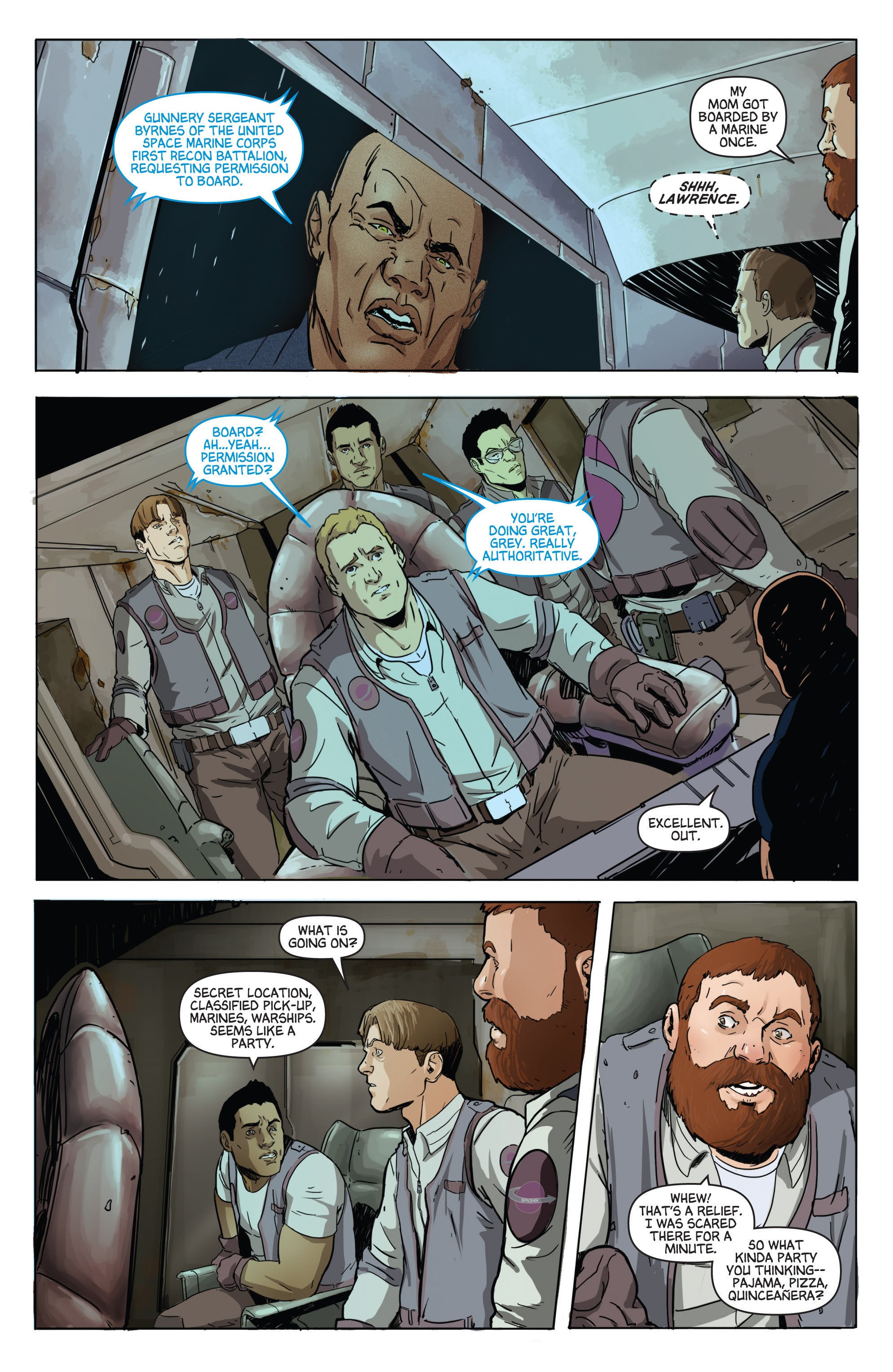 Read online Aliens vs. Parker comic -  Issue #1 - 12