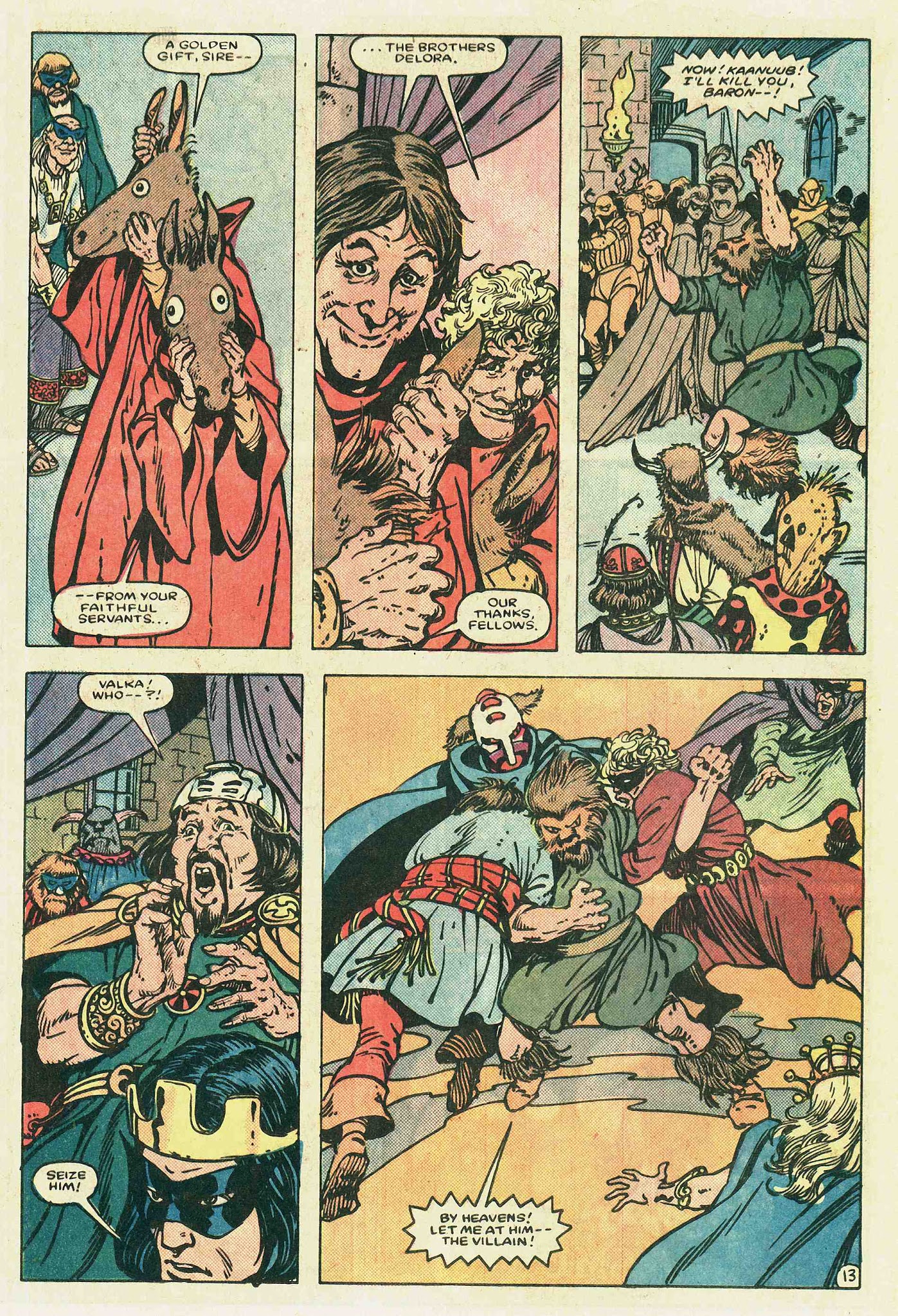 Read online Kull The Conqueror (1983) comic -  Issue #7 - 14