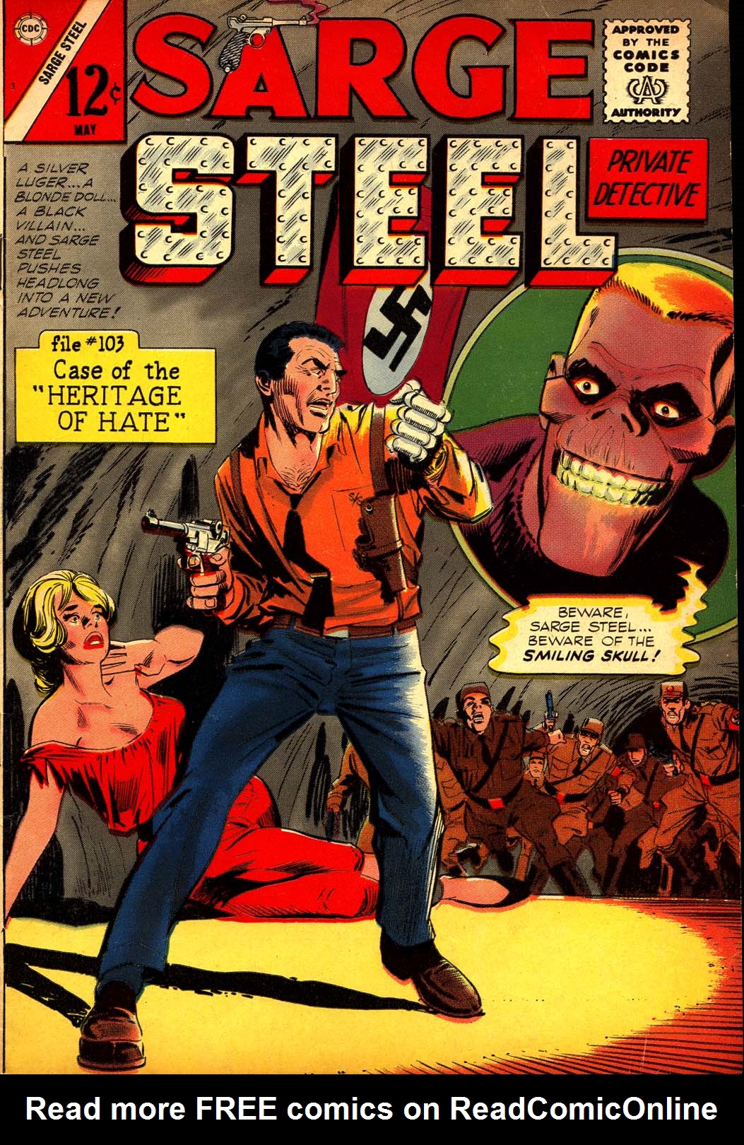 Read online Sarge Steel comic -  Issue #3 - 1