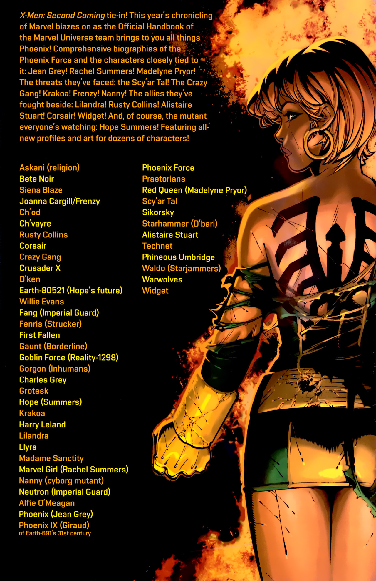 Read online X-Men: Phoenix Force Handbook comic -  Issue # Full - 68