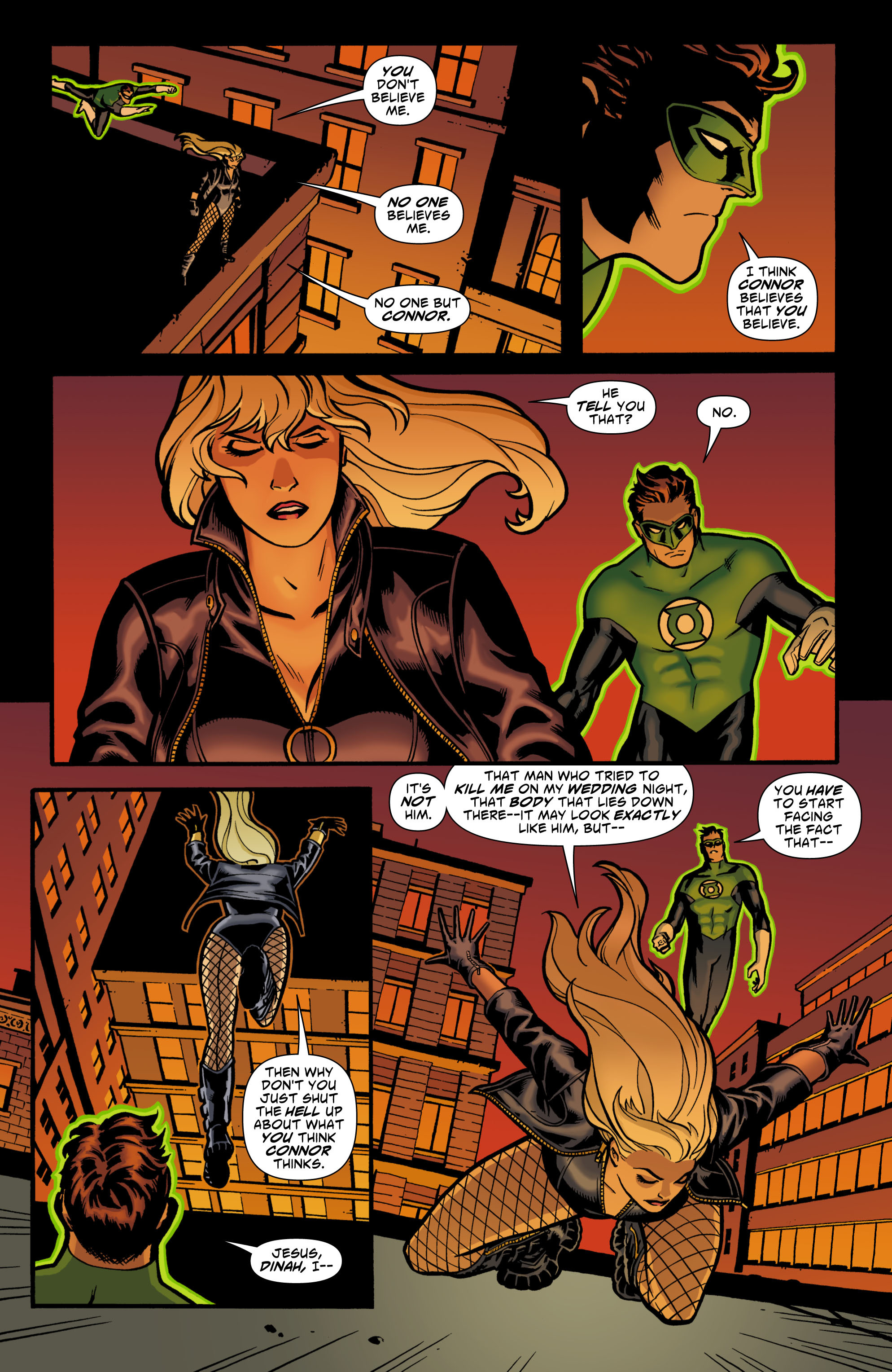 Read online Green Arrow/Black Canary comic -  Issue #1 - 16