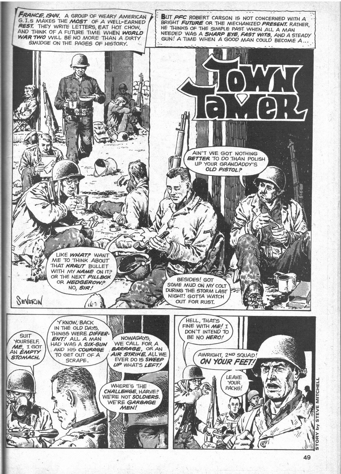 Read online Thrilling Adventure Stories comic -  Issue #2 - 49