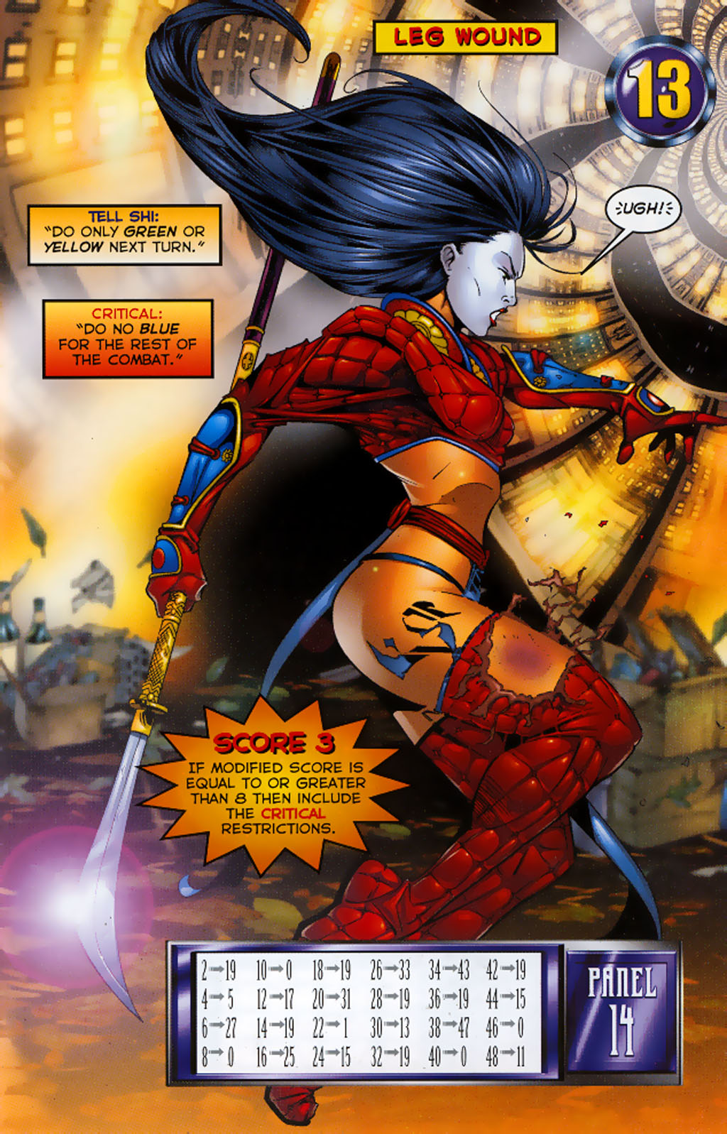 Read online Shi:  Spirit of Benkei Battlebook comic -  Issue # Full - 9