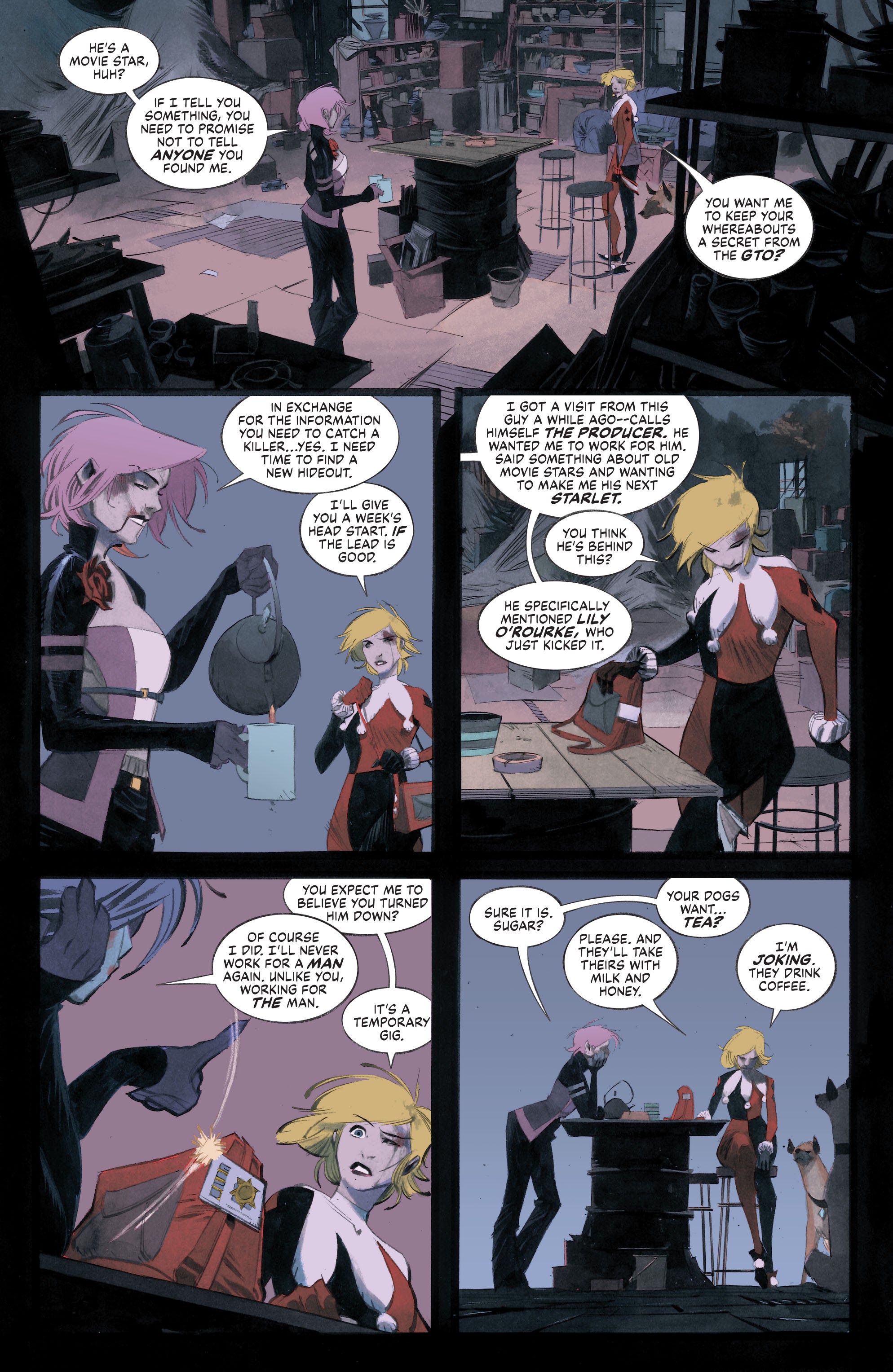 Read online Batman: White Knight Presents: Harley Quinn comic -  Issue #2 - 6
