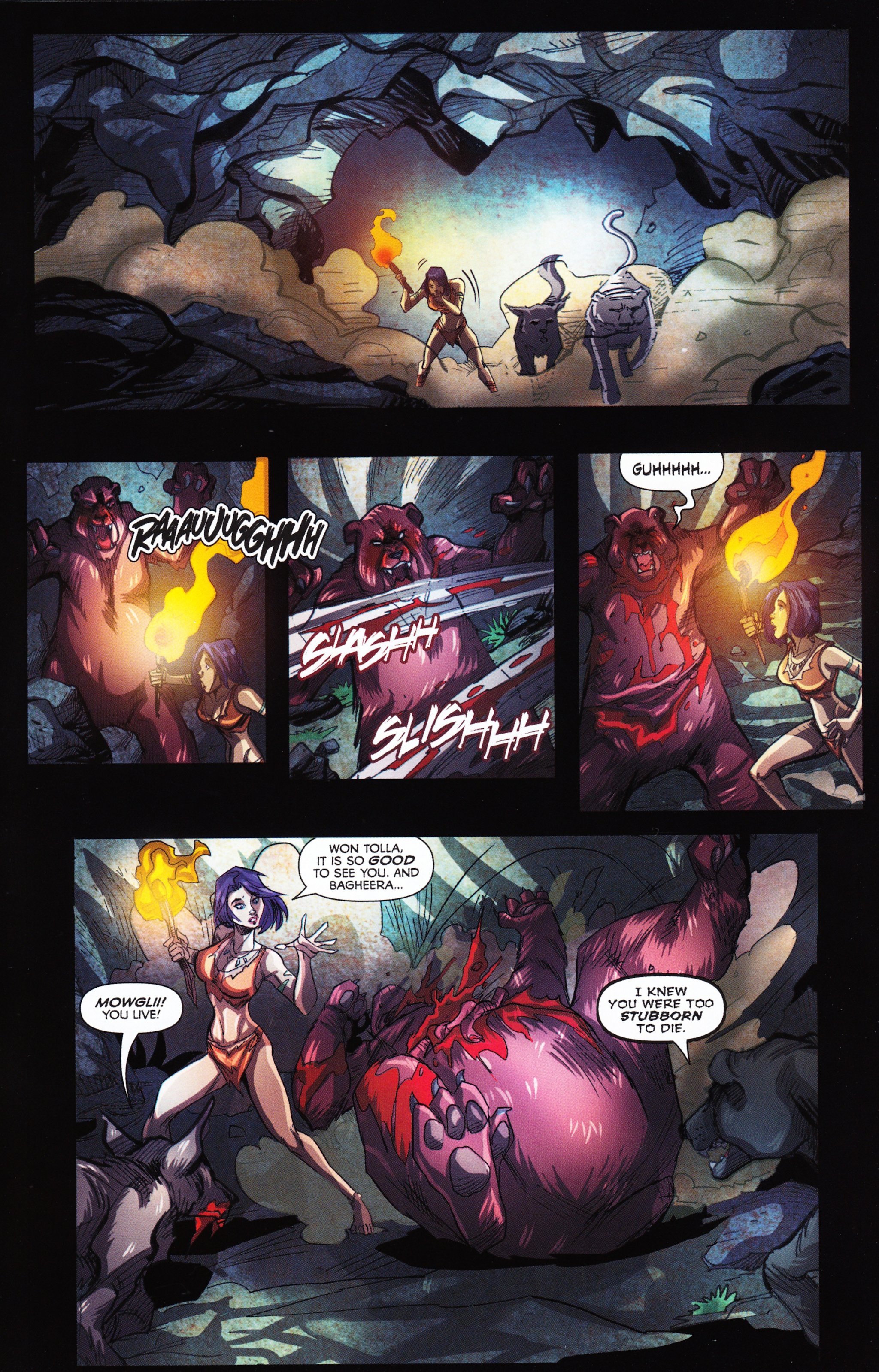 Read online Grimm Fairy Tales presents The Jungle Book: Last of the Species comic -  Issue #5 - 20