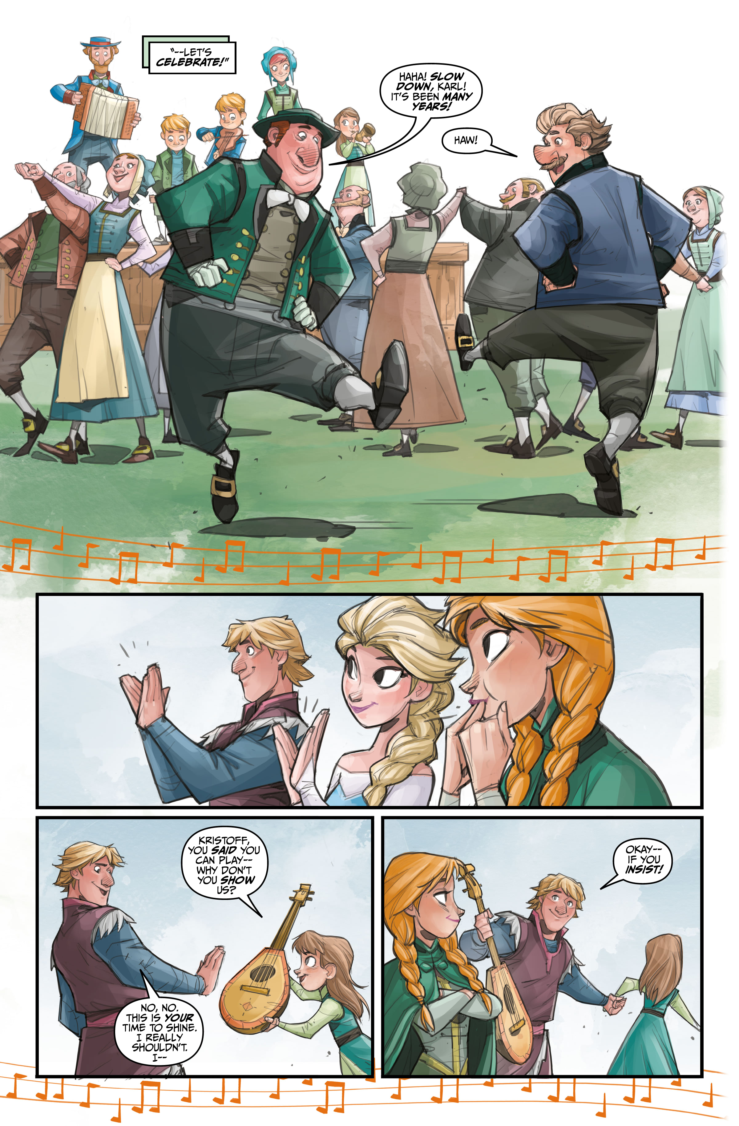 Read online Disney Frozen Library Edition comic -  Issue # TPB (Part 2) - 42