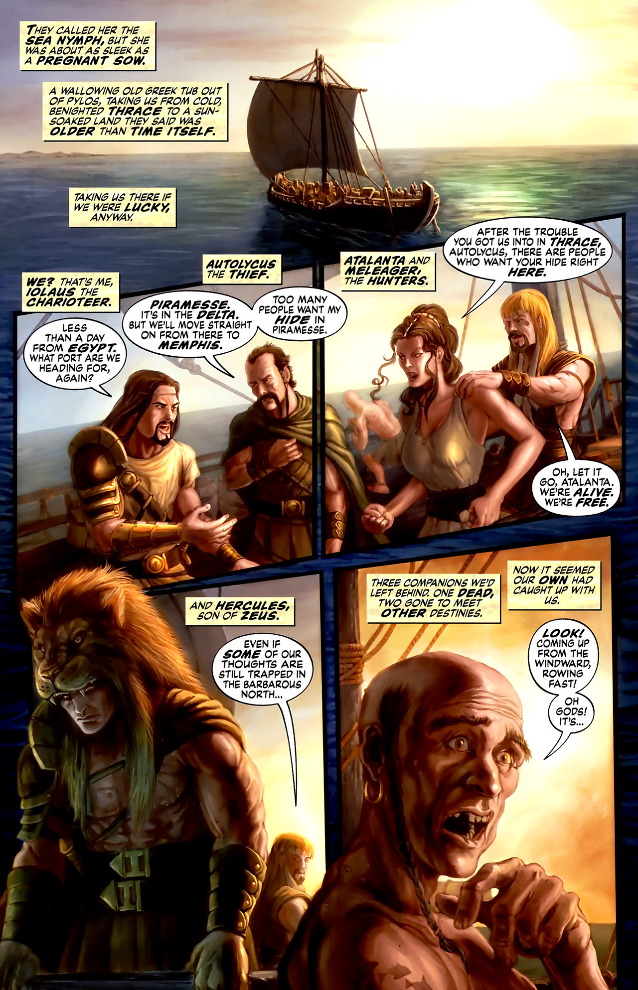 Read online Hercules: The Knives of Kush comic -  Issue #1 - 3