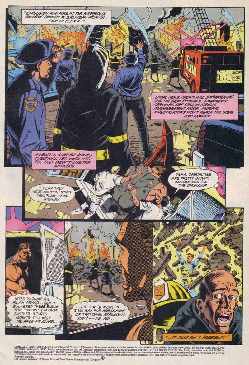 Read online Damage (1994) comic -  Issue #3 - 2