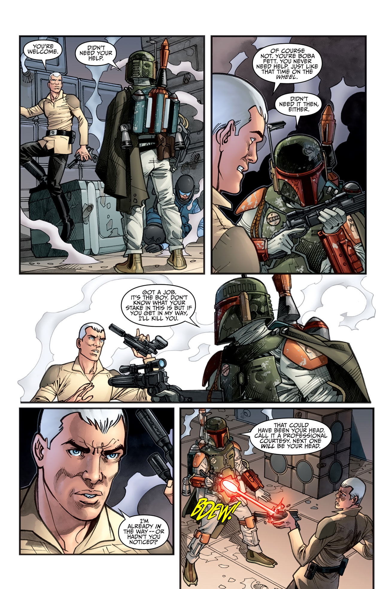 Read online Star Wars: Agent Of The Empire - Hard Targets comic -  Issue #5 - 10