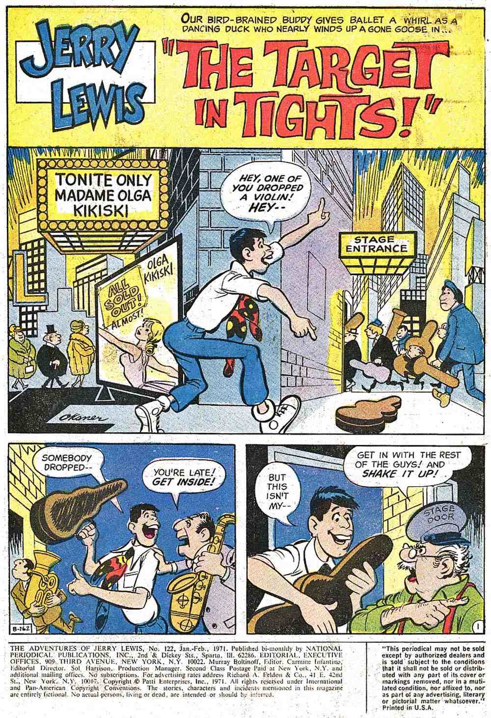Read online The Adventures of Jerry Lewis comic -  Issue #122 - 3