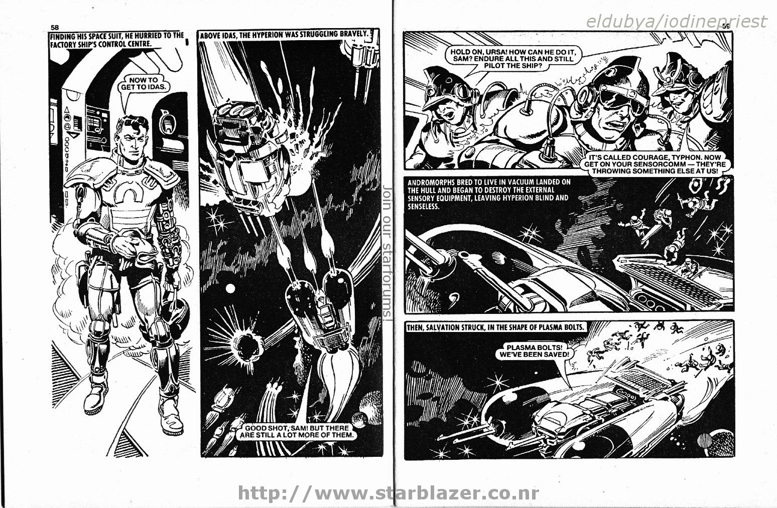 Read online Starblazer comic -  Issue #172 - 31