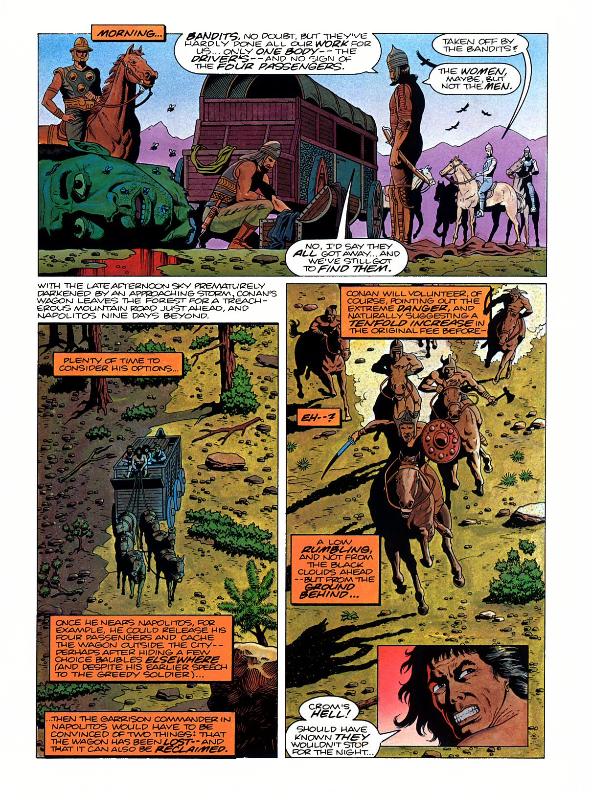 Read online Marvel Graphic Novel comic -  Issue #53 - Conan - The Skull of Set - 27