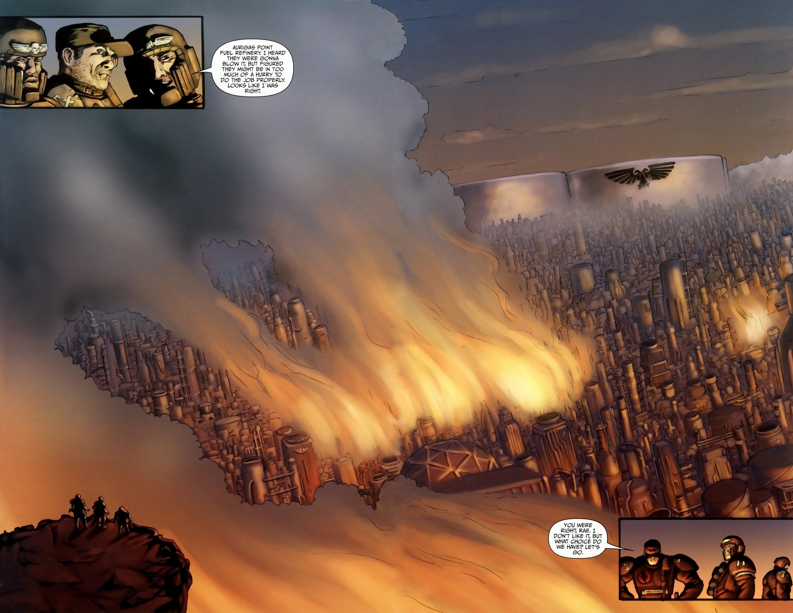 Read online Warhammer 40,000: Fire & Honour comic -  Issue #3 - 18