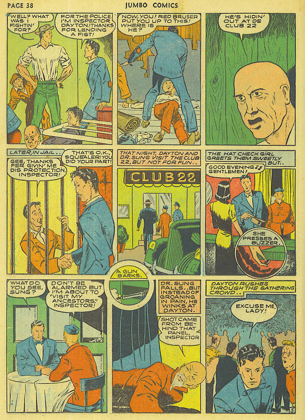 Read online Jumbo Comics comic -  Issue #28 - 40