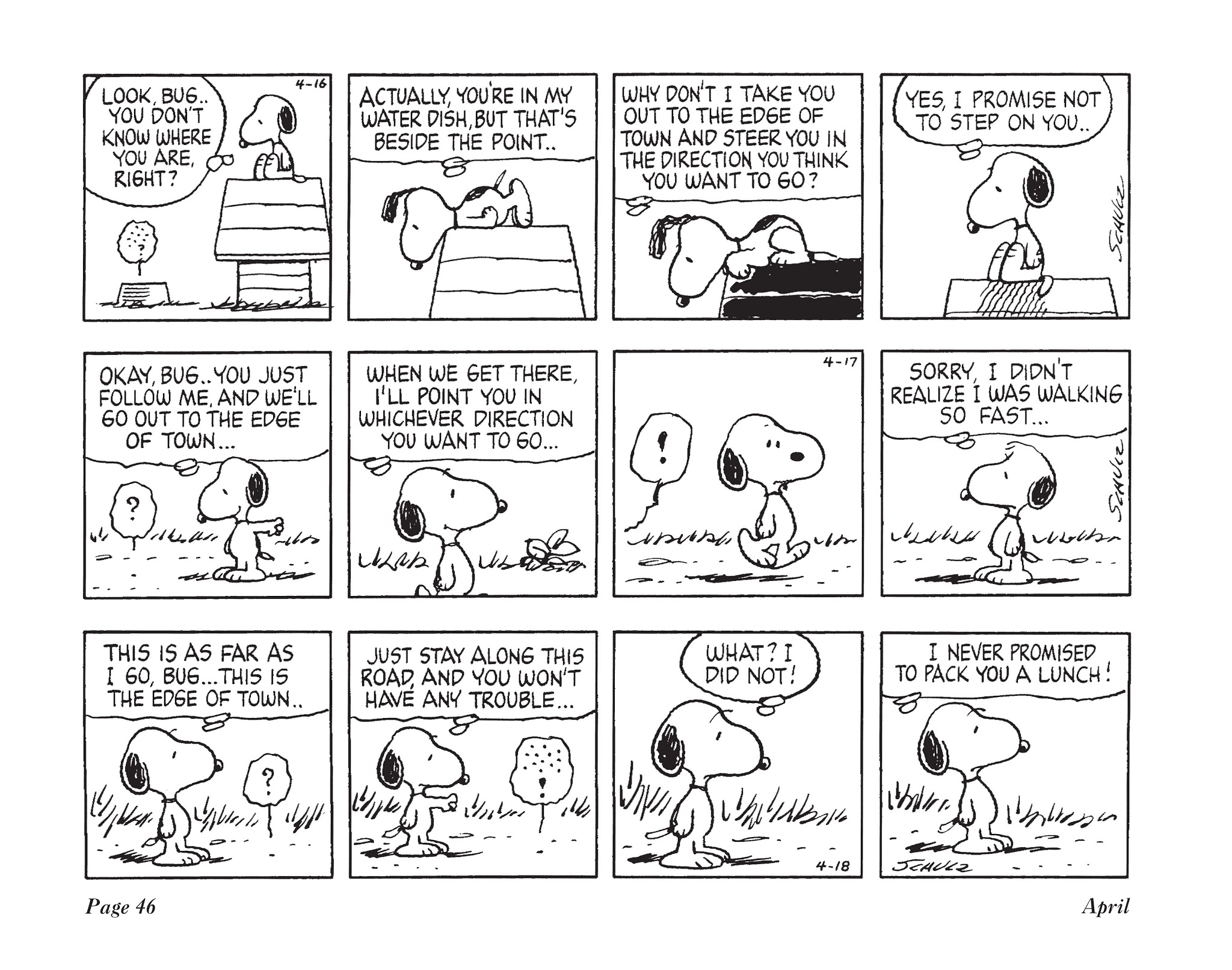 Read online The Complete Peanuts comic -  Issue # TPB 19 - 61