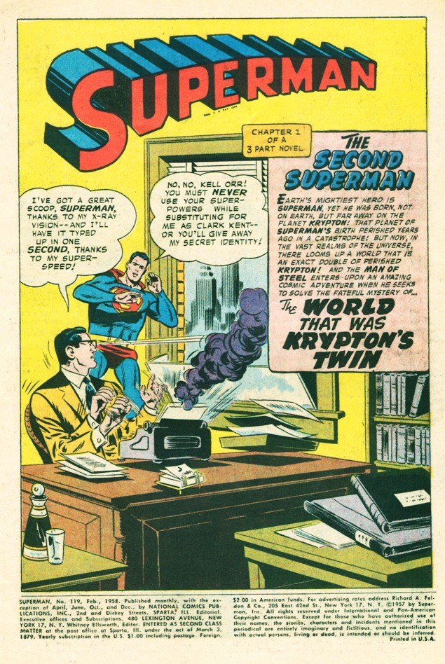 Read online Superman (1939) comic -  Issue #119 - 3