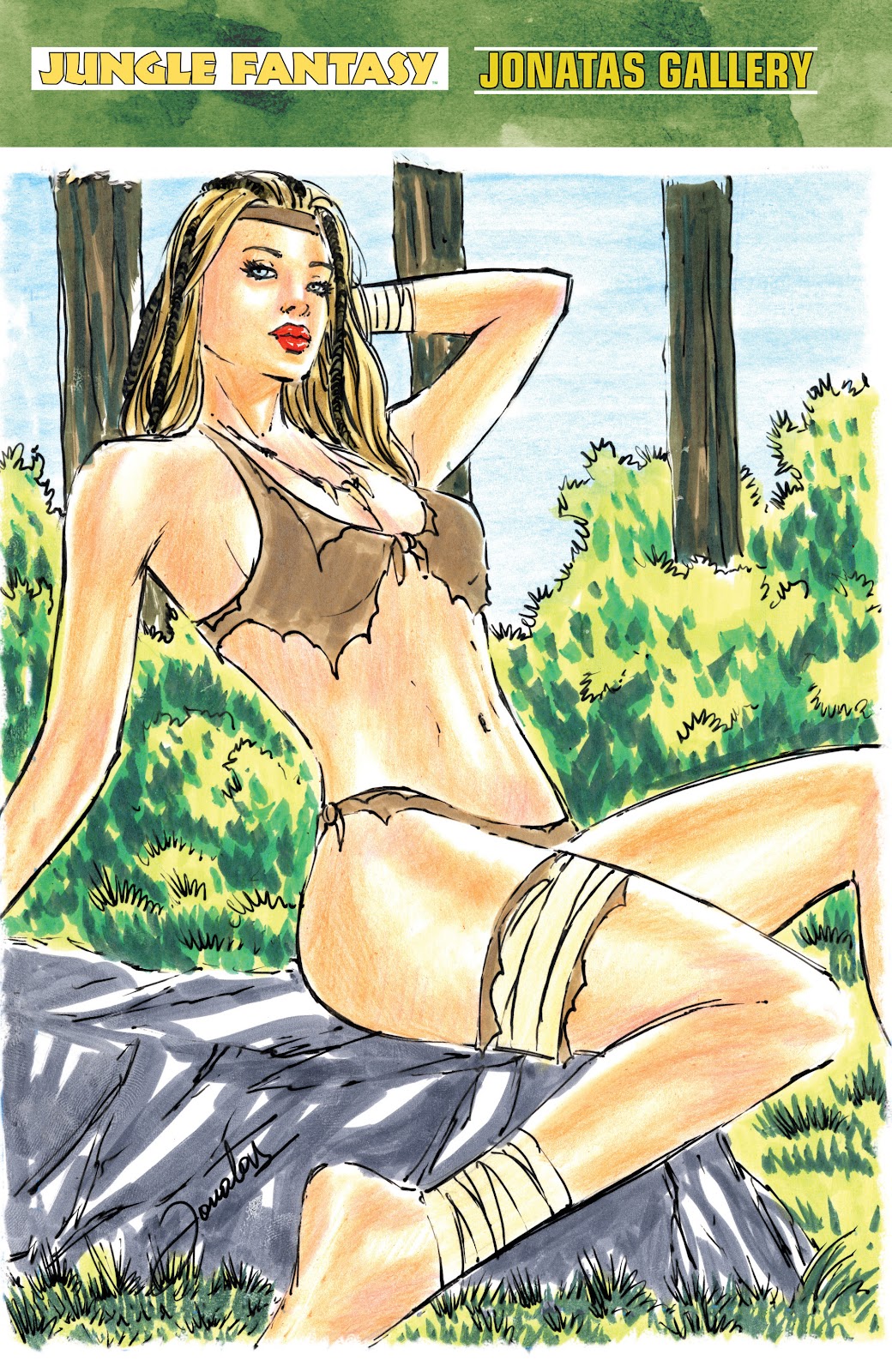 Read online Jungle Fantasy Beauties 2019 comic -  Issue # TPB - 66