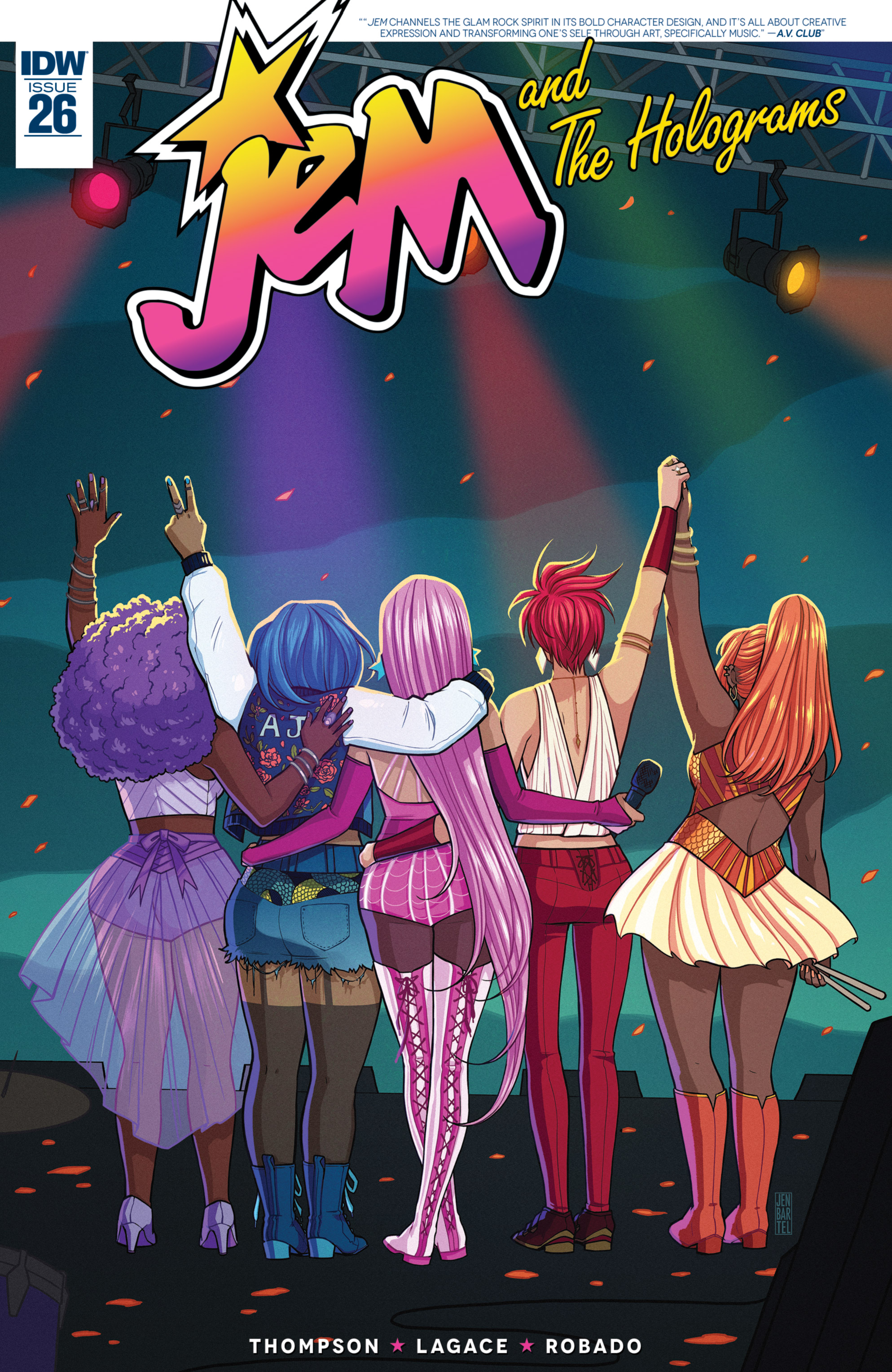 Read online Jem and The Holograms comic -  Issue #26 - 1