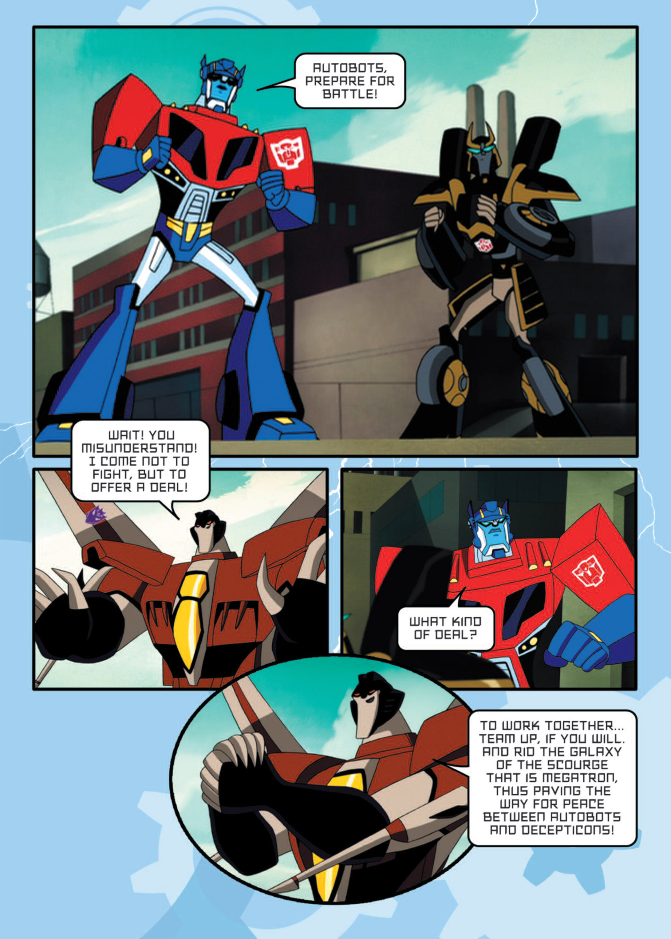 Read online Transformers Animated comic -  Issue #10 - 101