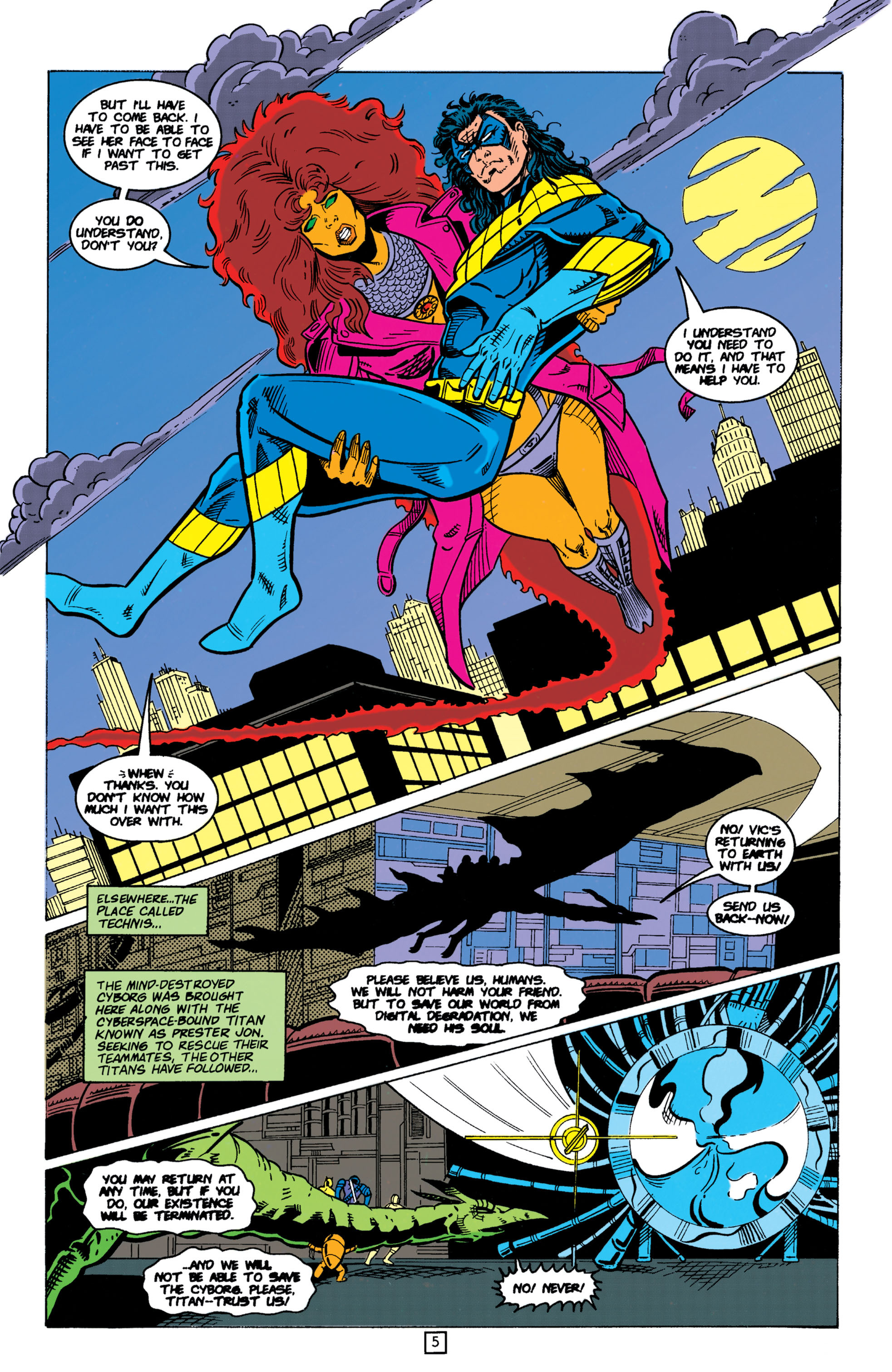 Read online The New Titans (1988) comic -  Issue #105 - 6