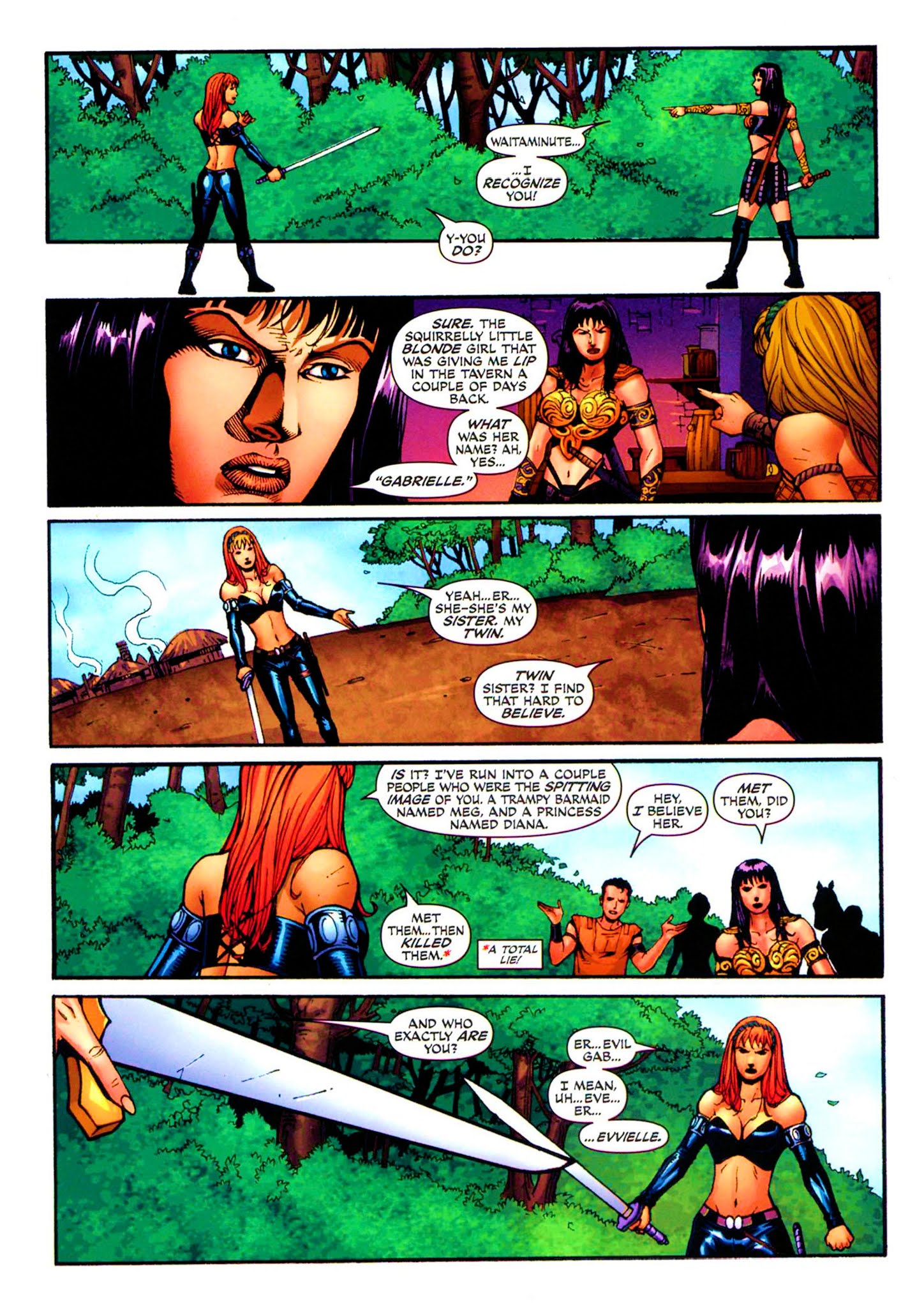 Read online Xena: Warrior Princess - Dark Xena comic -  Issue #3 - 11