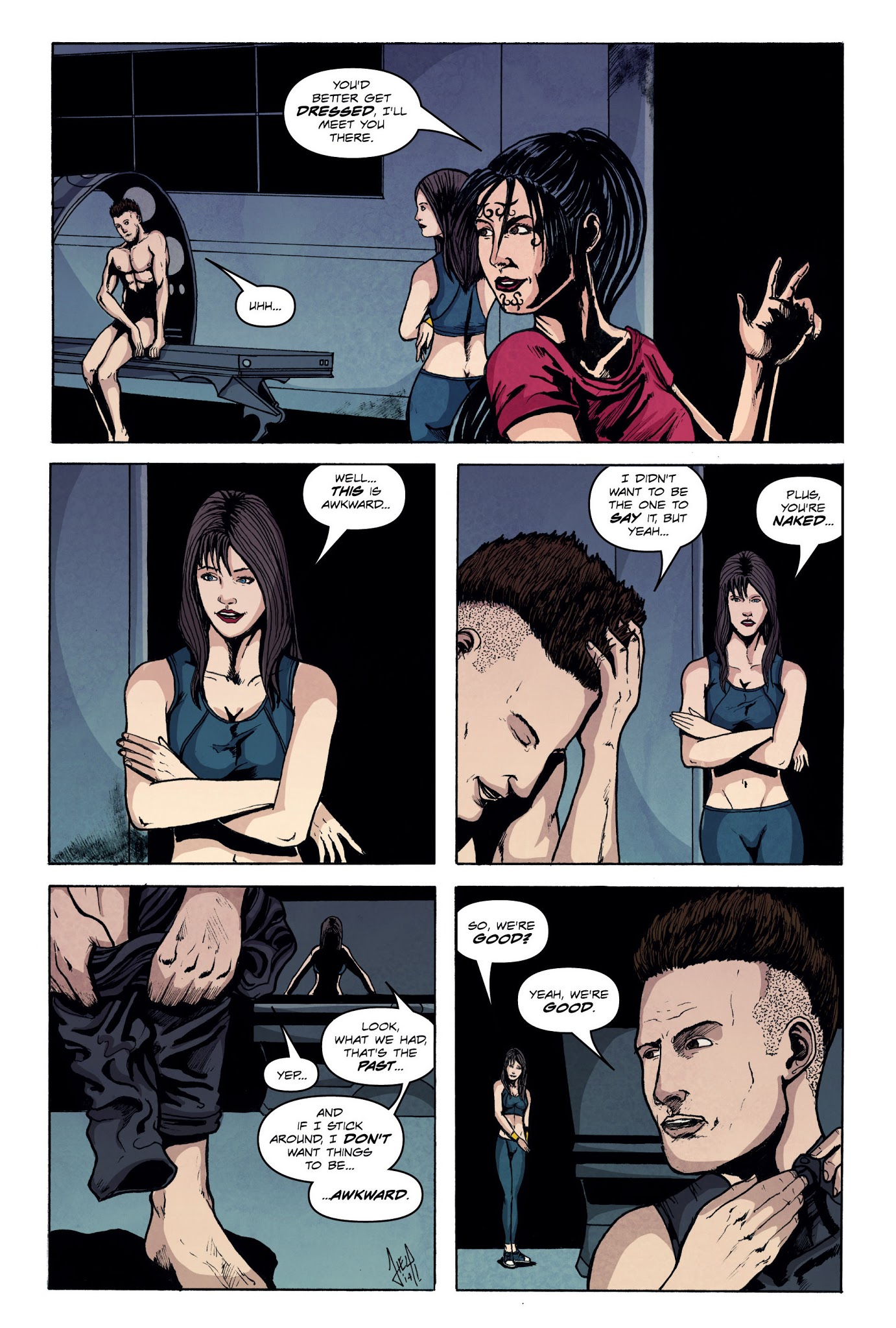 Read online Alpha Gods comic -  Issue #6 - 11