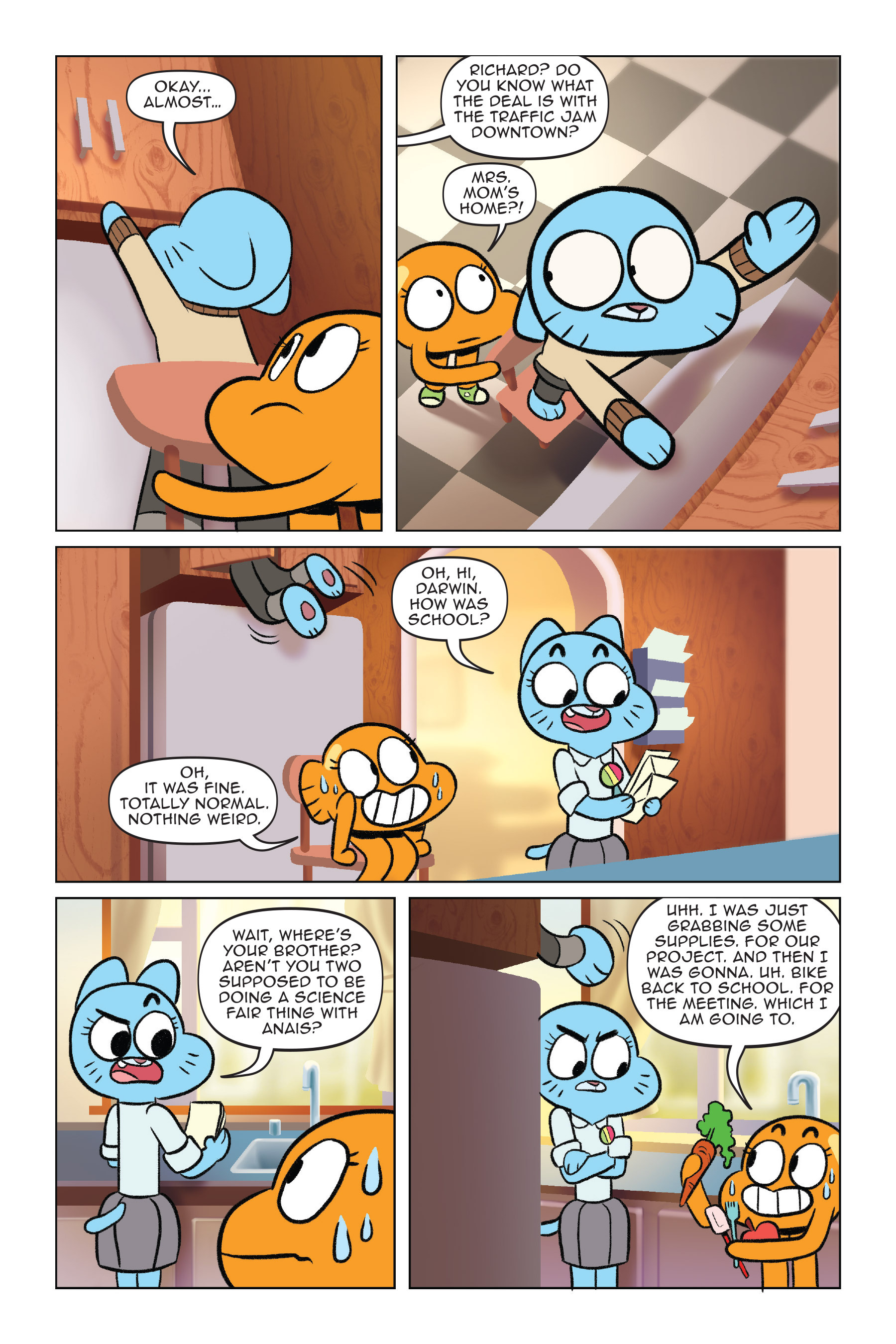 Read online The Amazing World of Gumball: Cheat Code comic -  Issue # Full - 77