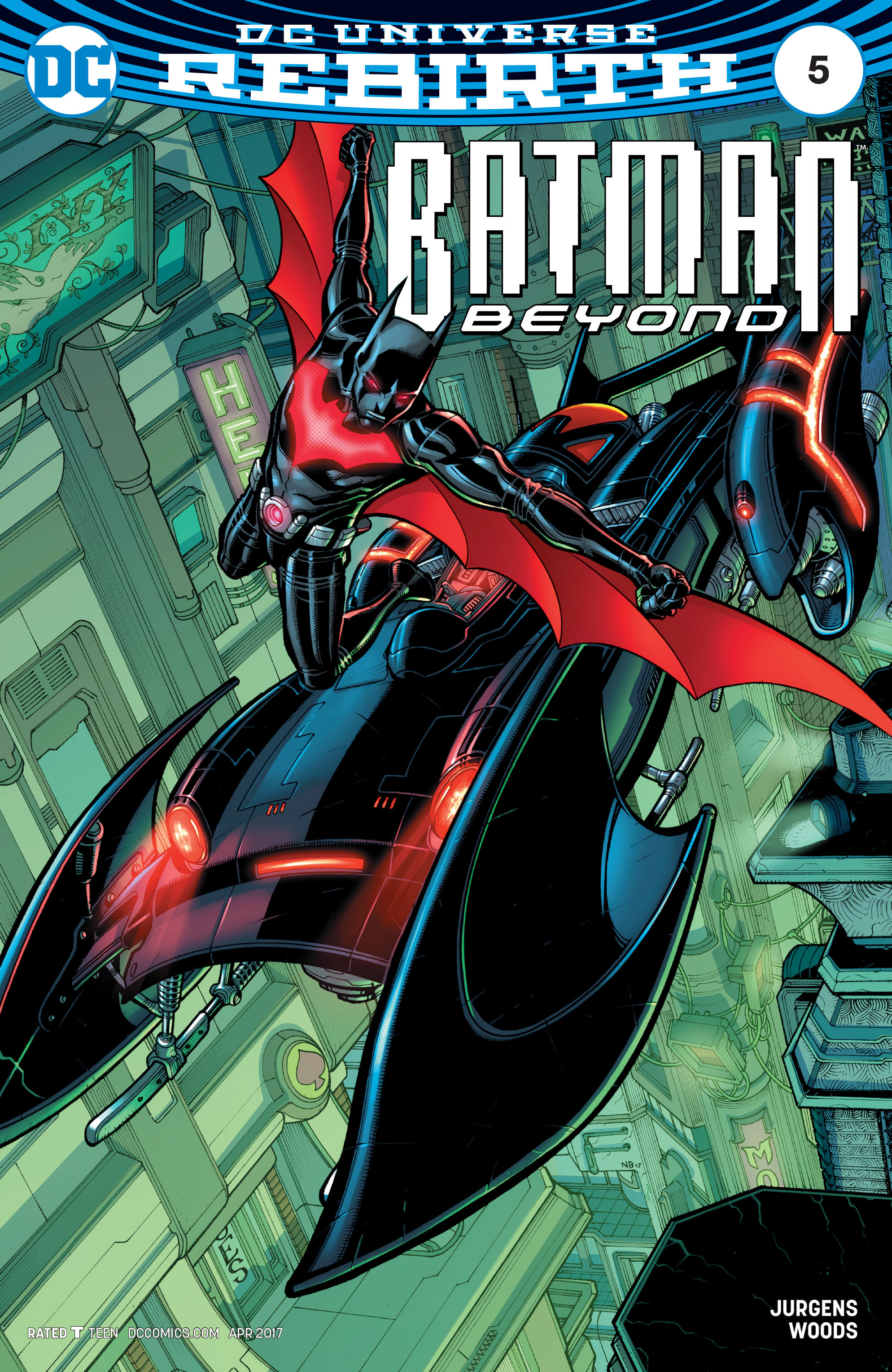 Read online Batman Beyond (2016) comic -  Issue #5 - 3