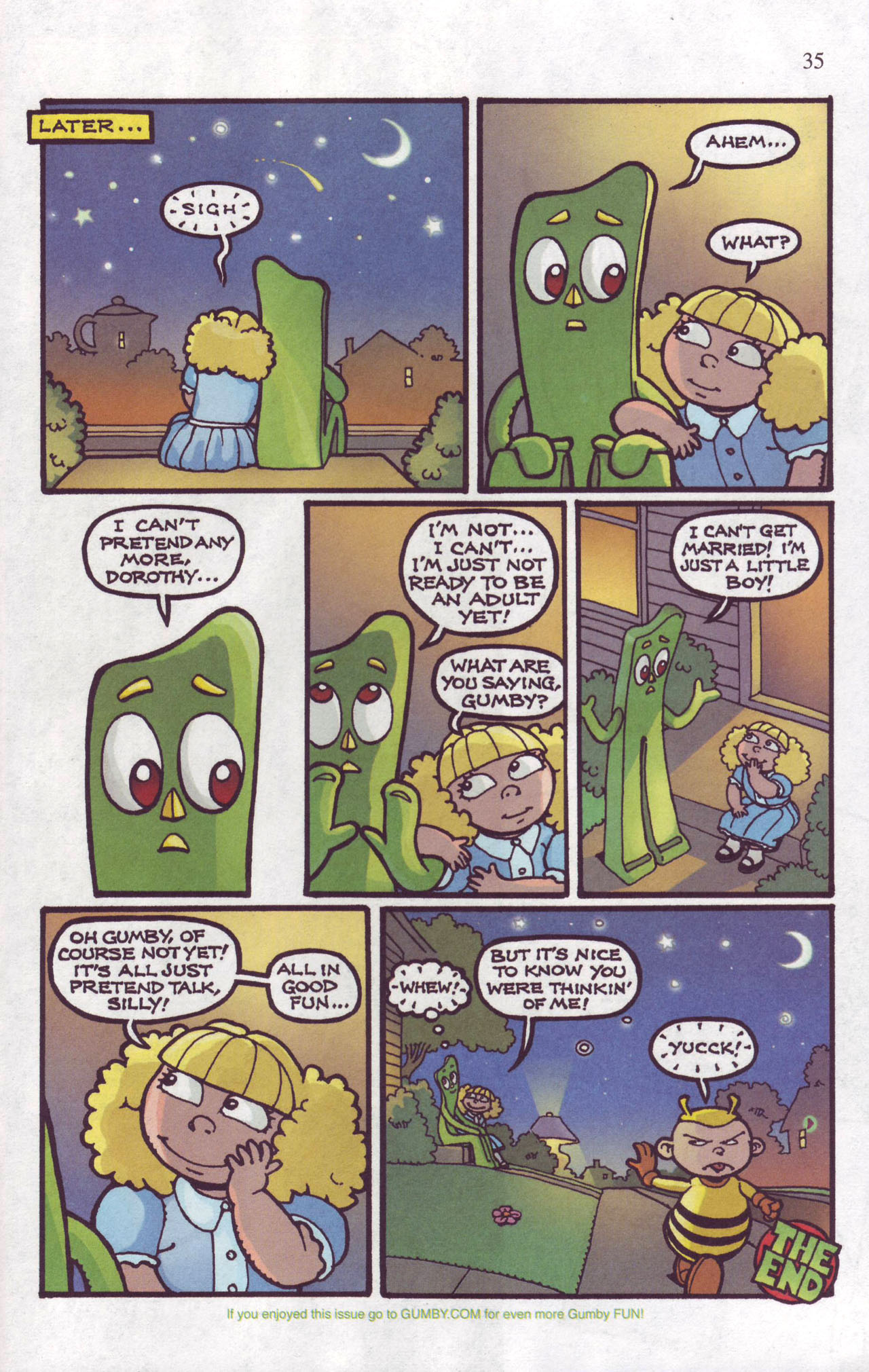 Read online Gumby (2006) comic -  Issue #3 - 37