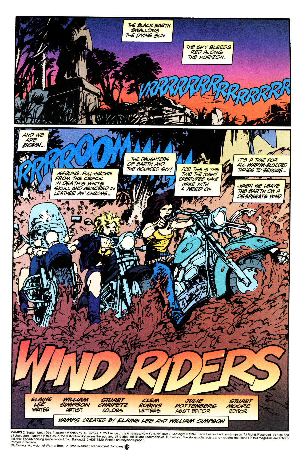 Read online Vamps comic -  Issue #2 - 2