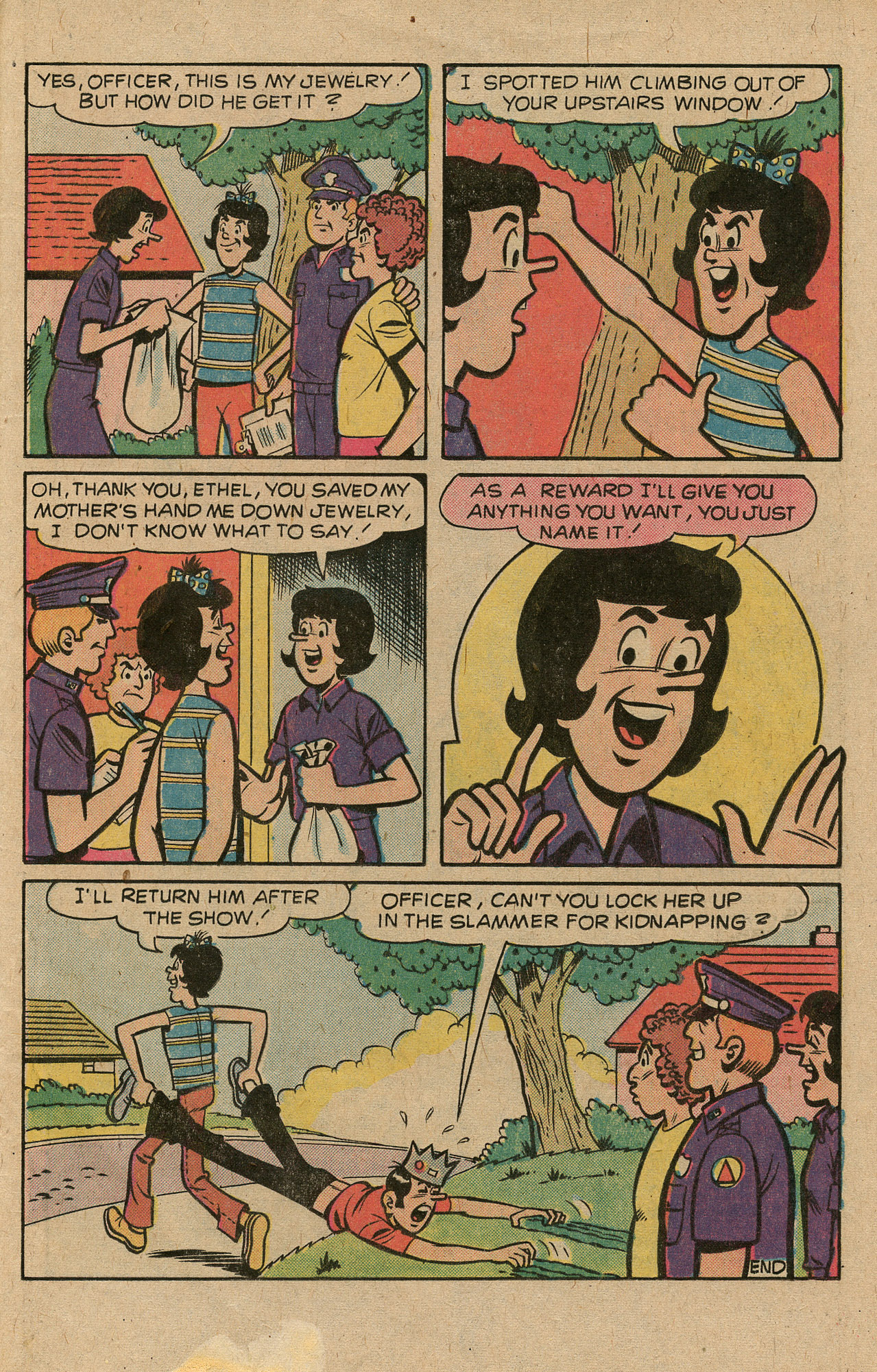 Read online Archie's TV Laugh-Out comic -  Issue #43 - 33