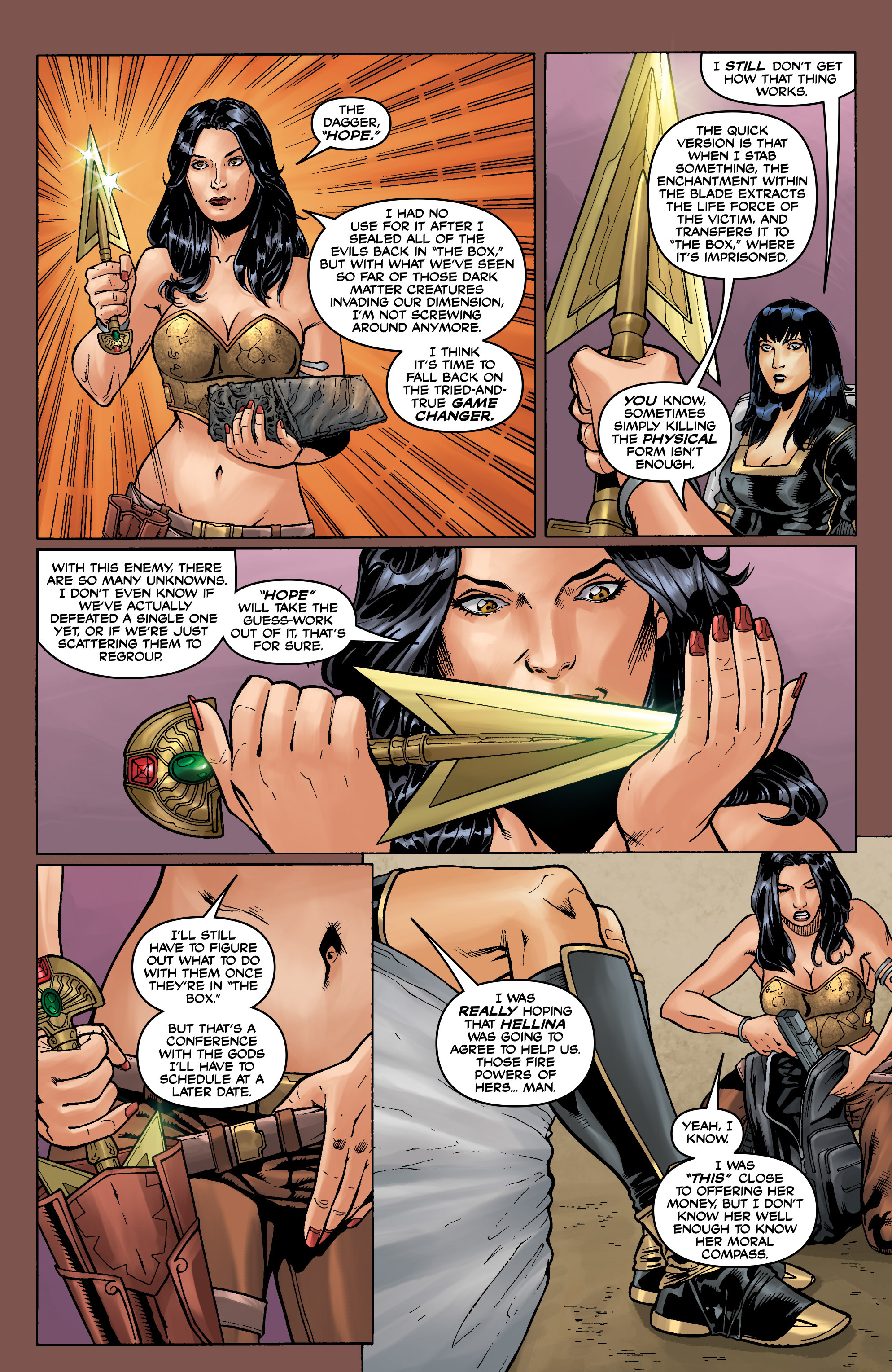 Read online War Goddess comic -  Issue #11 - 4