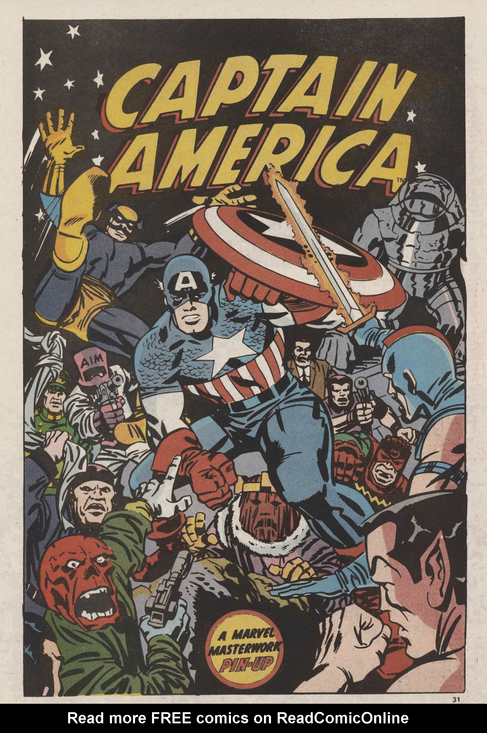 Read online Captain Britain (1976) comic -  Issue #16 - 31