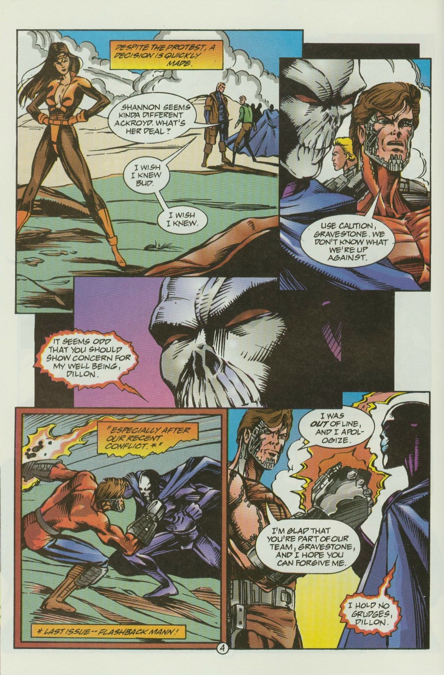 Read online Ex-Mutants comic -  Issue #15 - 6