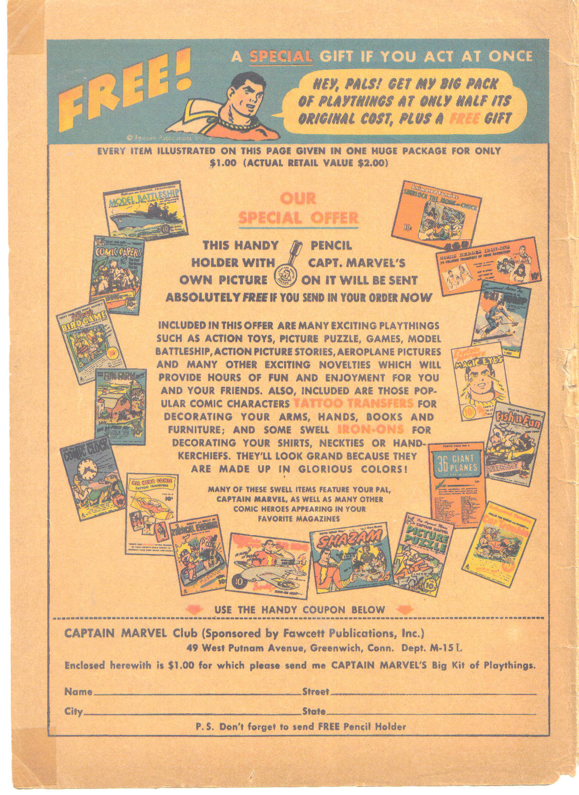 Read online Captain Marvel Adventures comic -  Issue #58 - 2