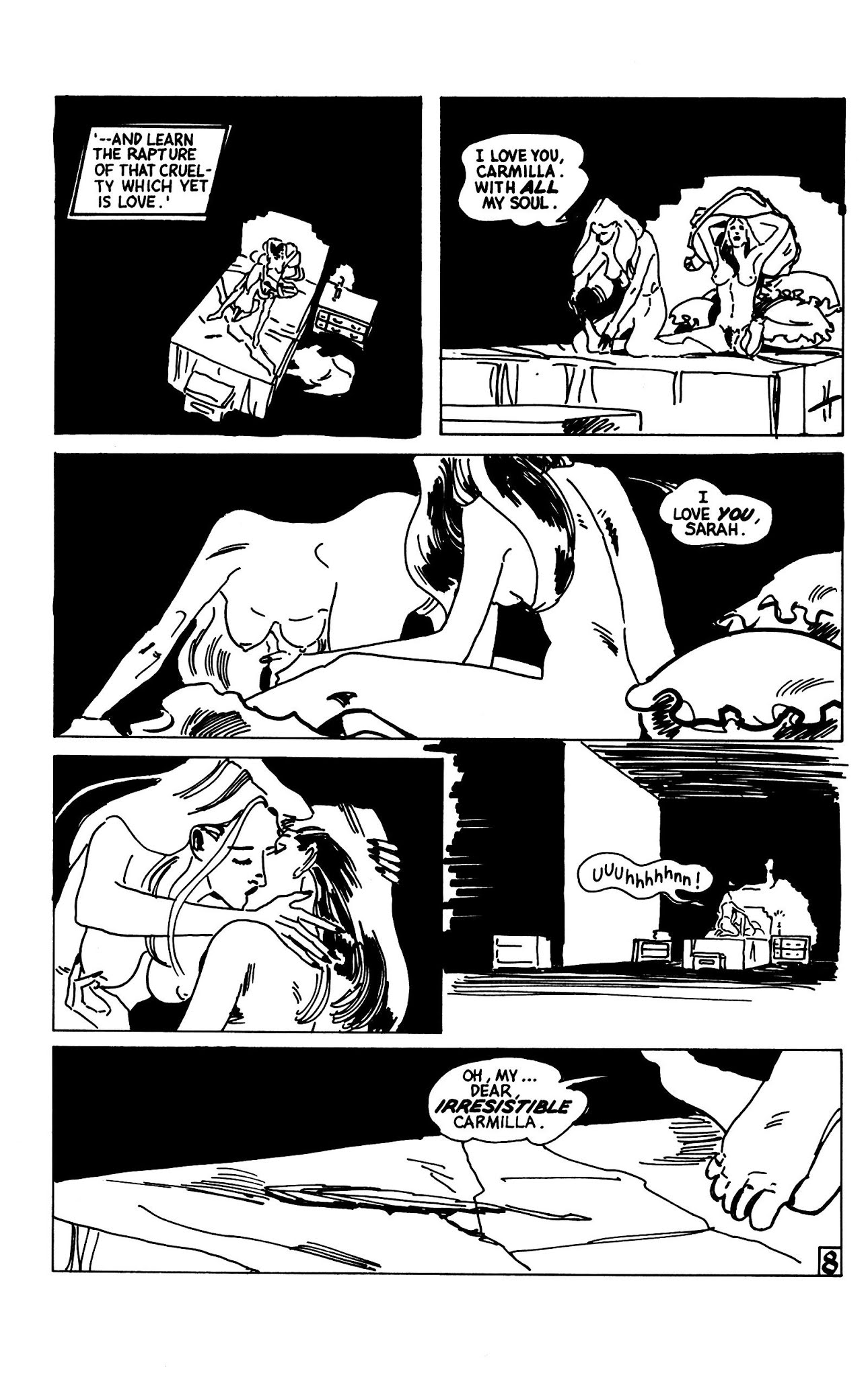 Read online Carmilla comic -  Issue #3 - 12