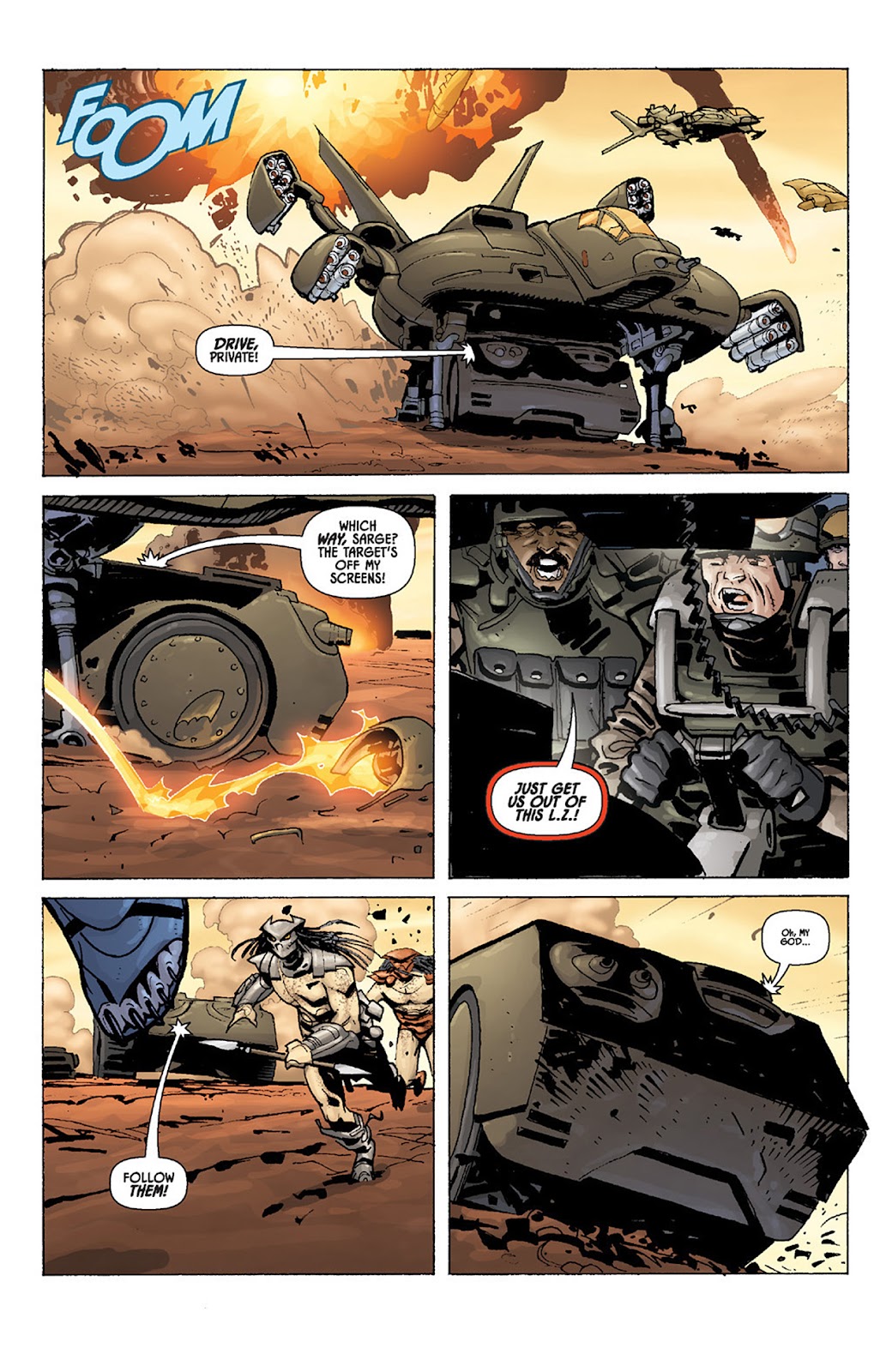 Aliens vs. Predator: Three World War issue 4 - Page 8