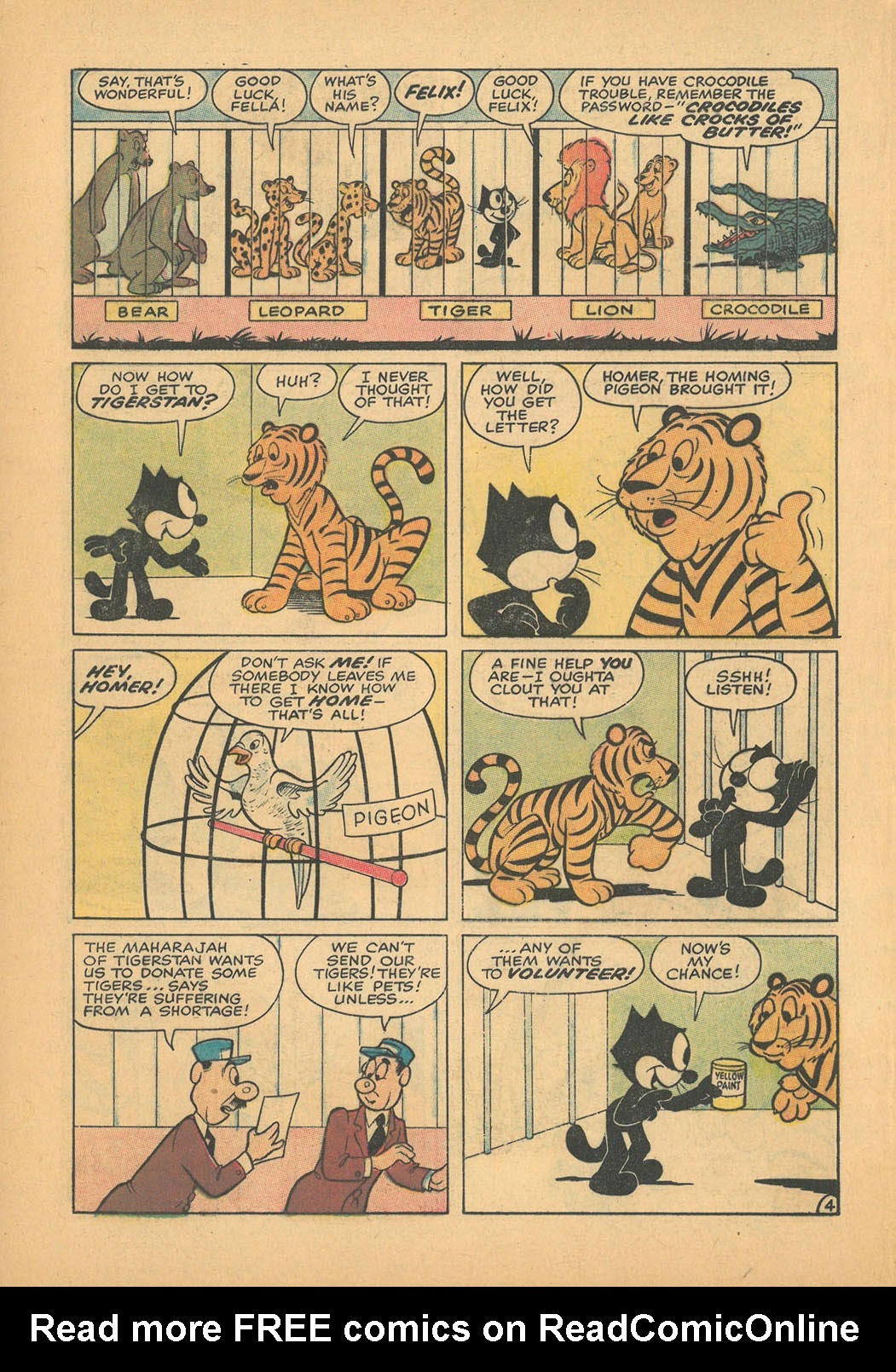 Read online Felix the Cat (1955) comic -  Issue #100 - 8