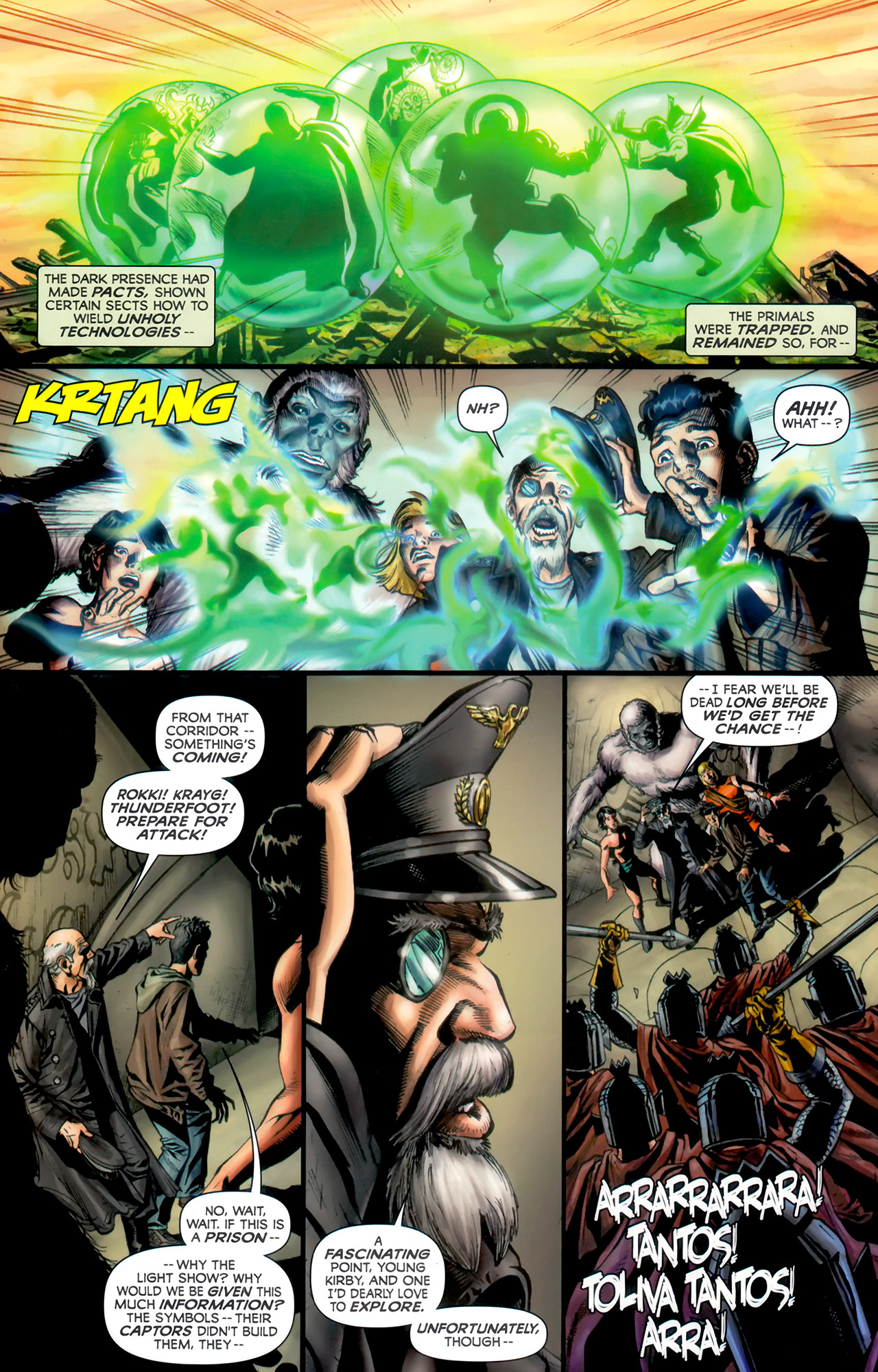 Read online Kirby: Genesis comic -  Issue #5 - 21