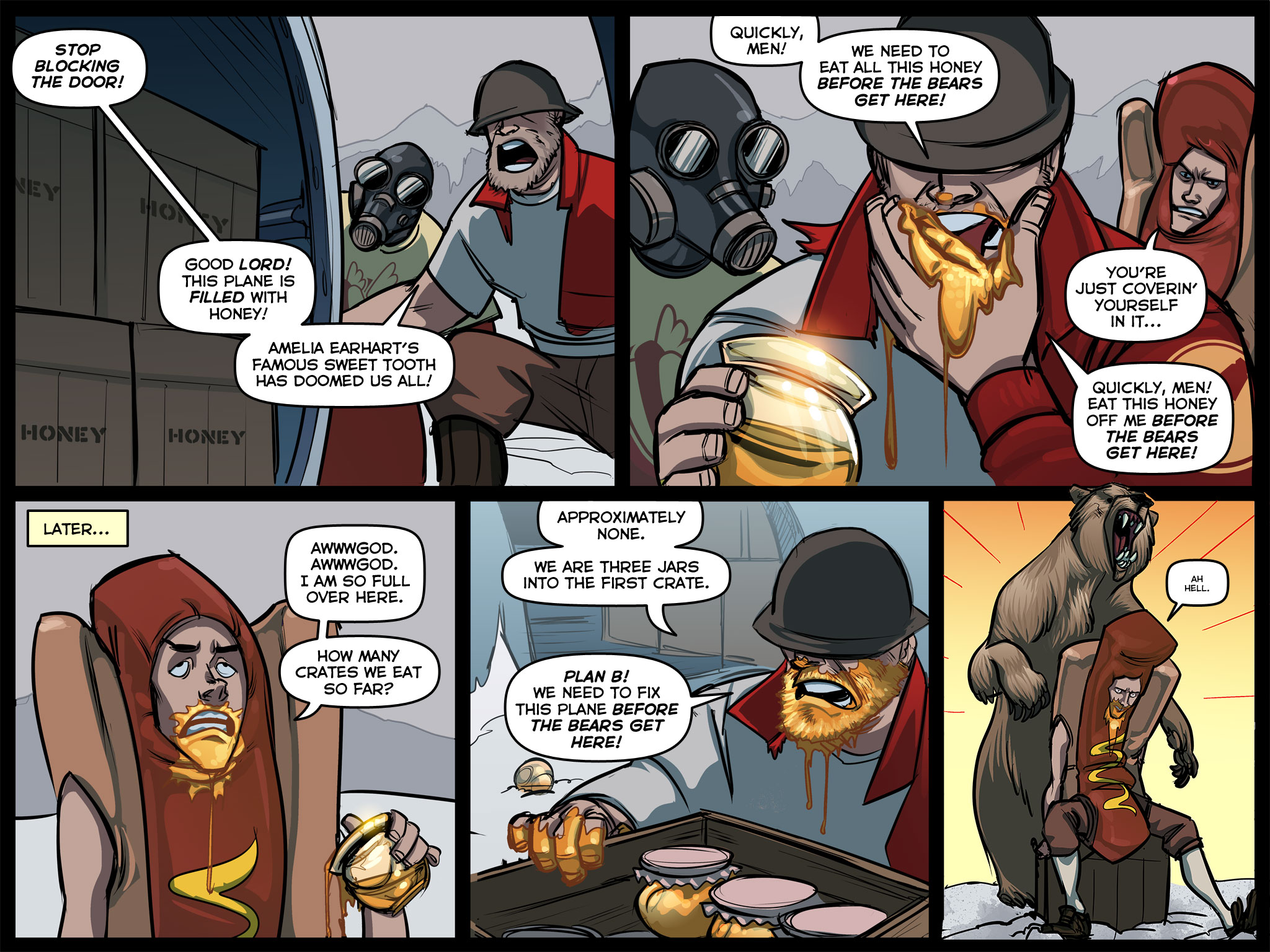 Read online Team Fortress 2 comic -  Issue #3 - 24
