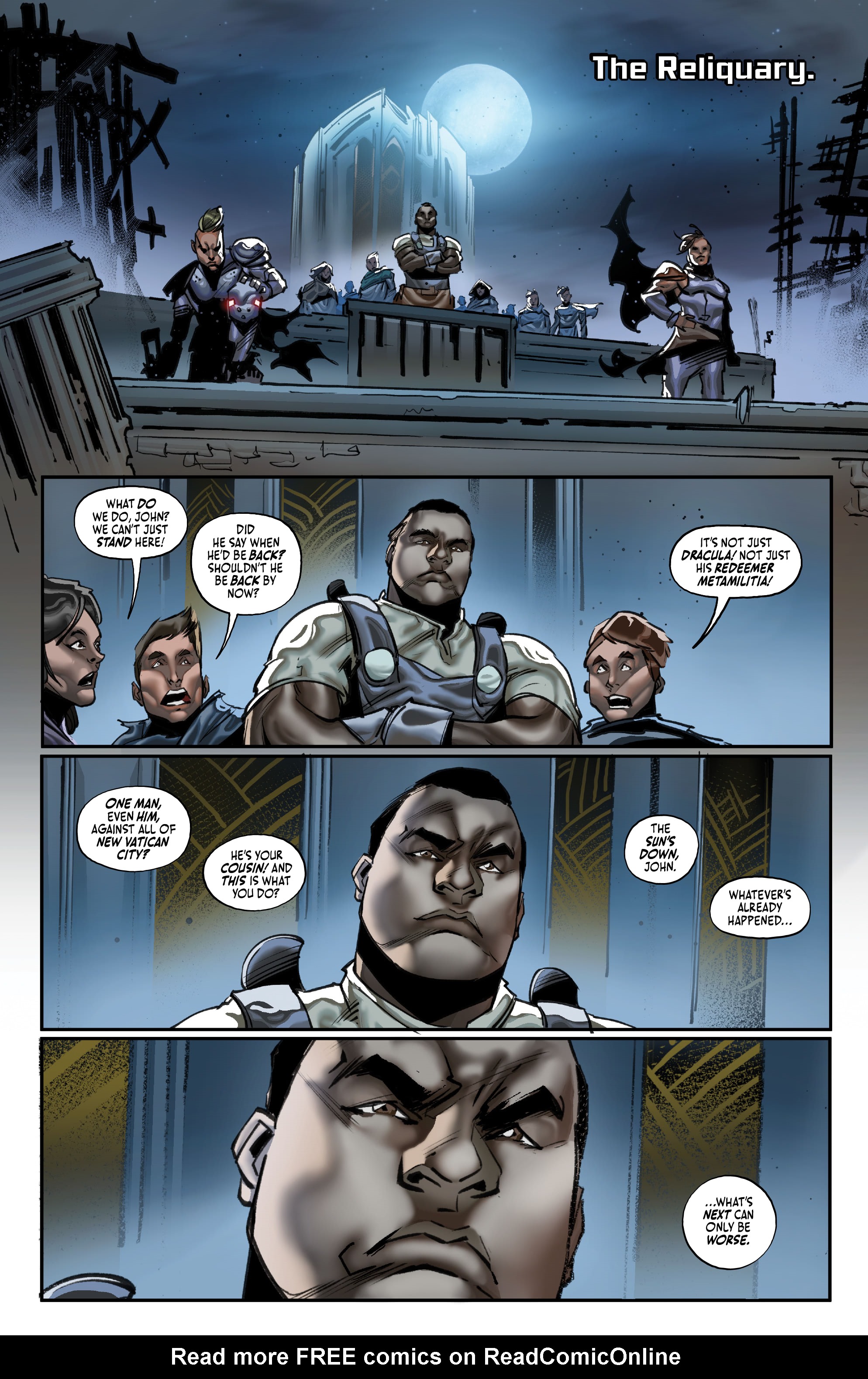 Read online Loaded Bible: Blood Of My Blood comic -  Issue #5 - 9