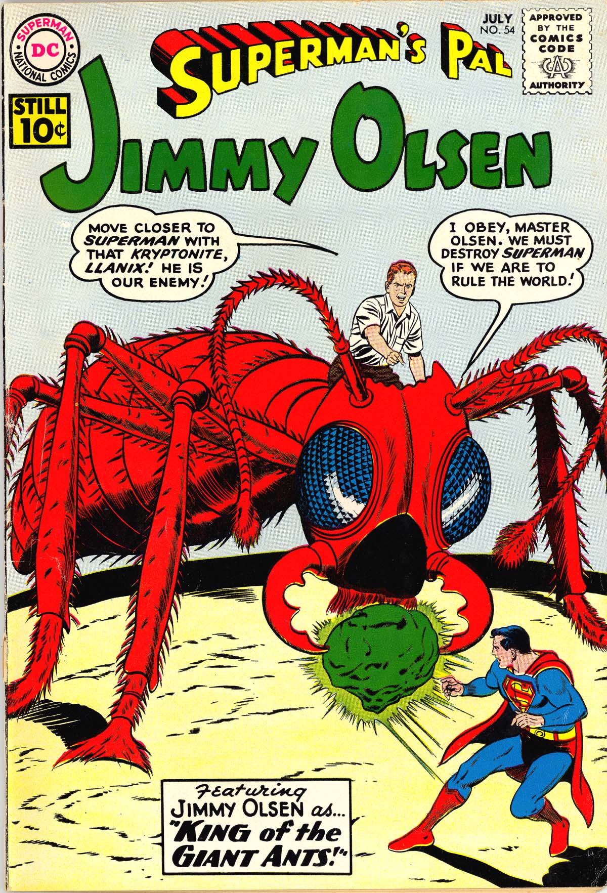 Read online Superman's Pal Jimmy Olsen comic -  Issue #54 - 1