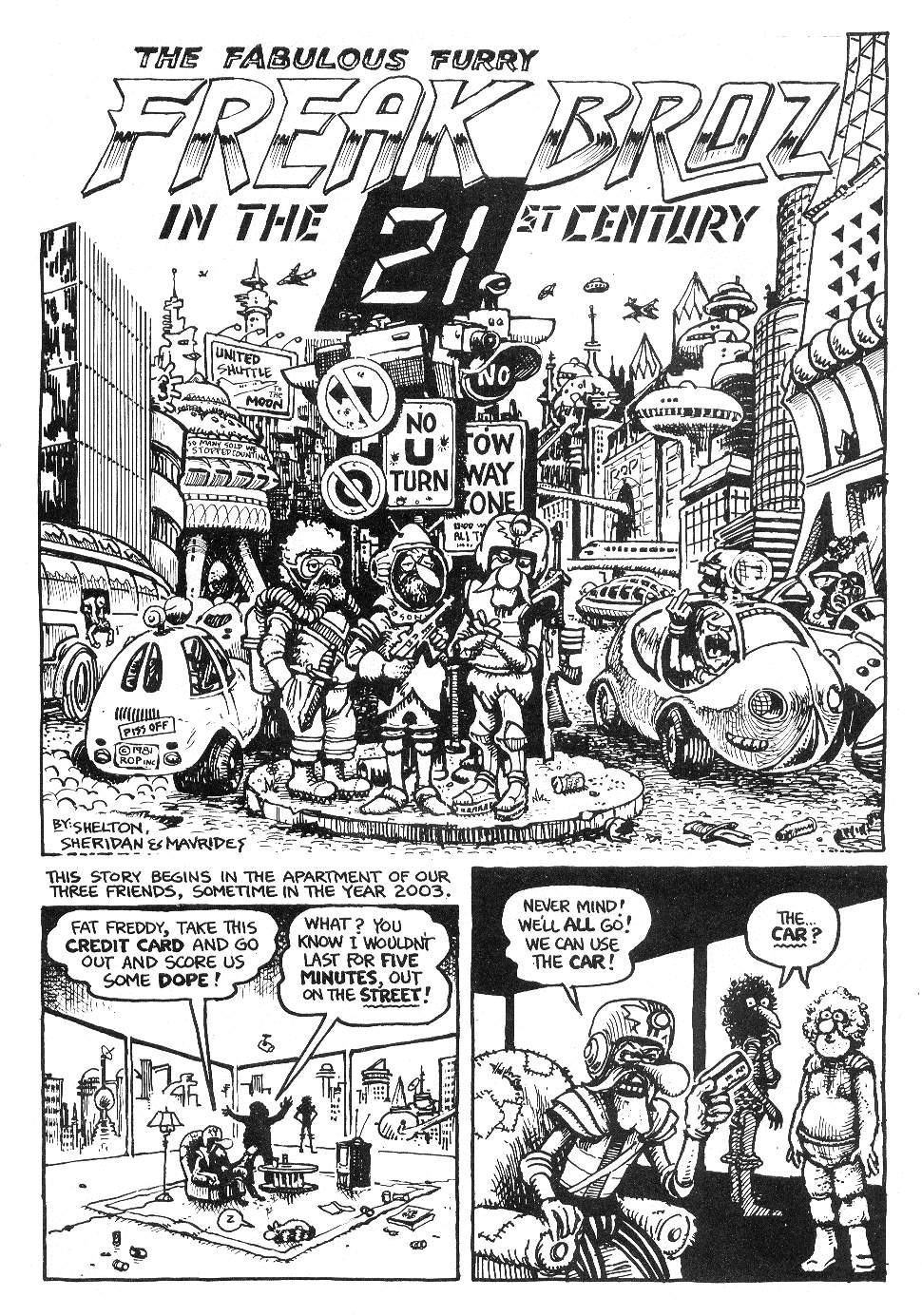 Read online The Fabulous Furry Freak Brothers comic -  Issue #7 - 33