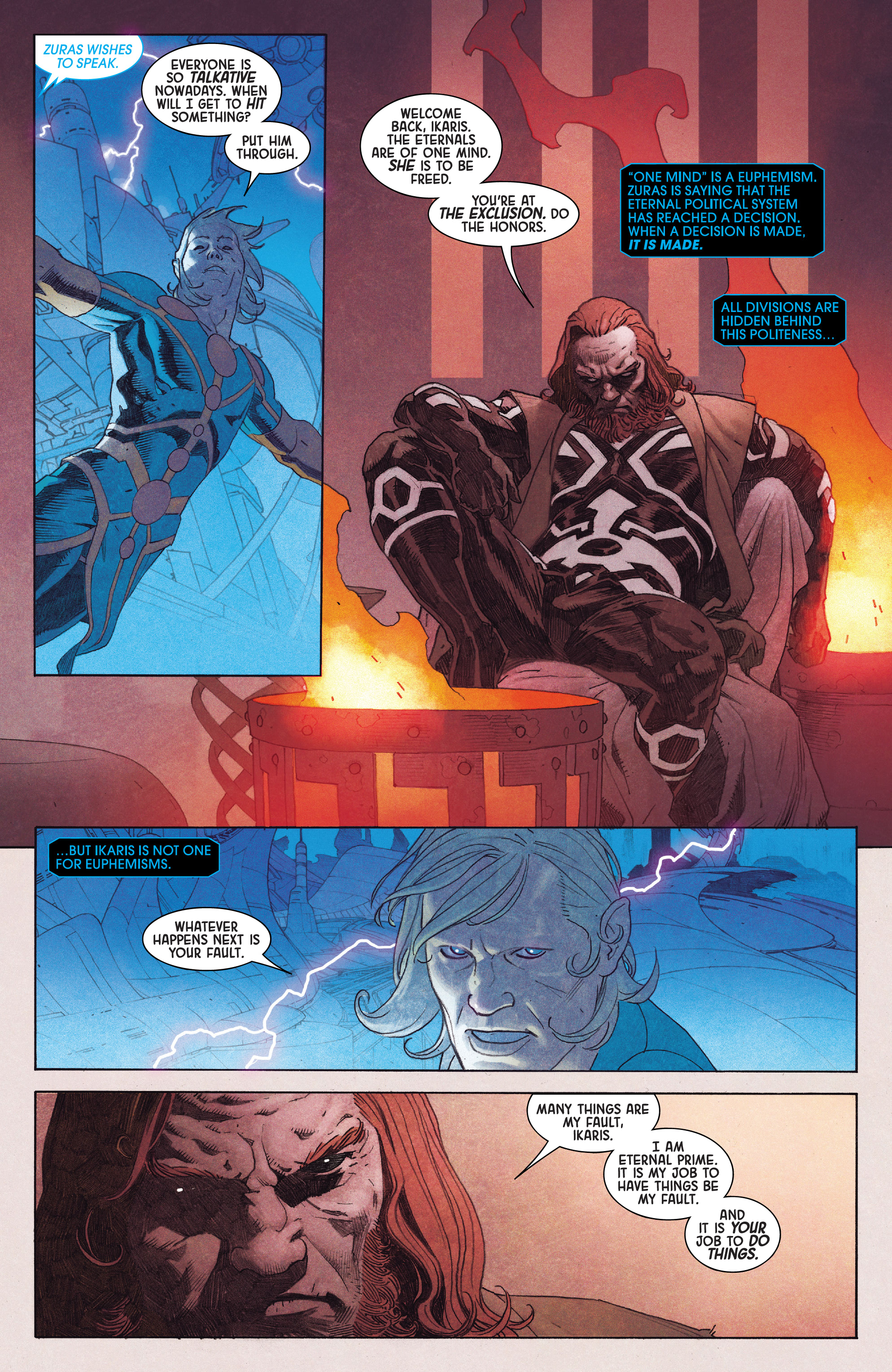 Read online Eternals (2021) comic -  Issue #1 - 7