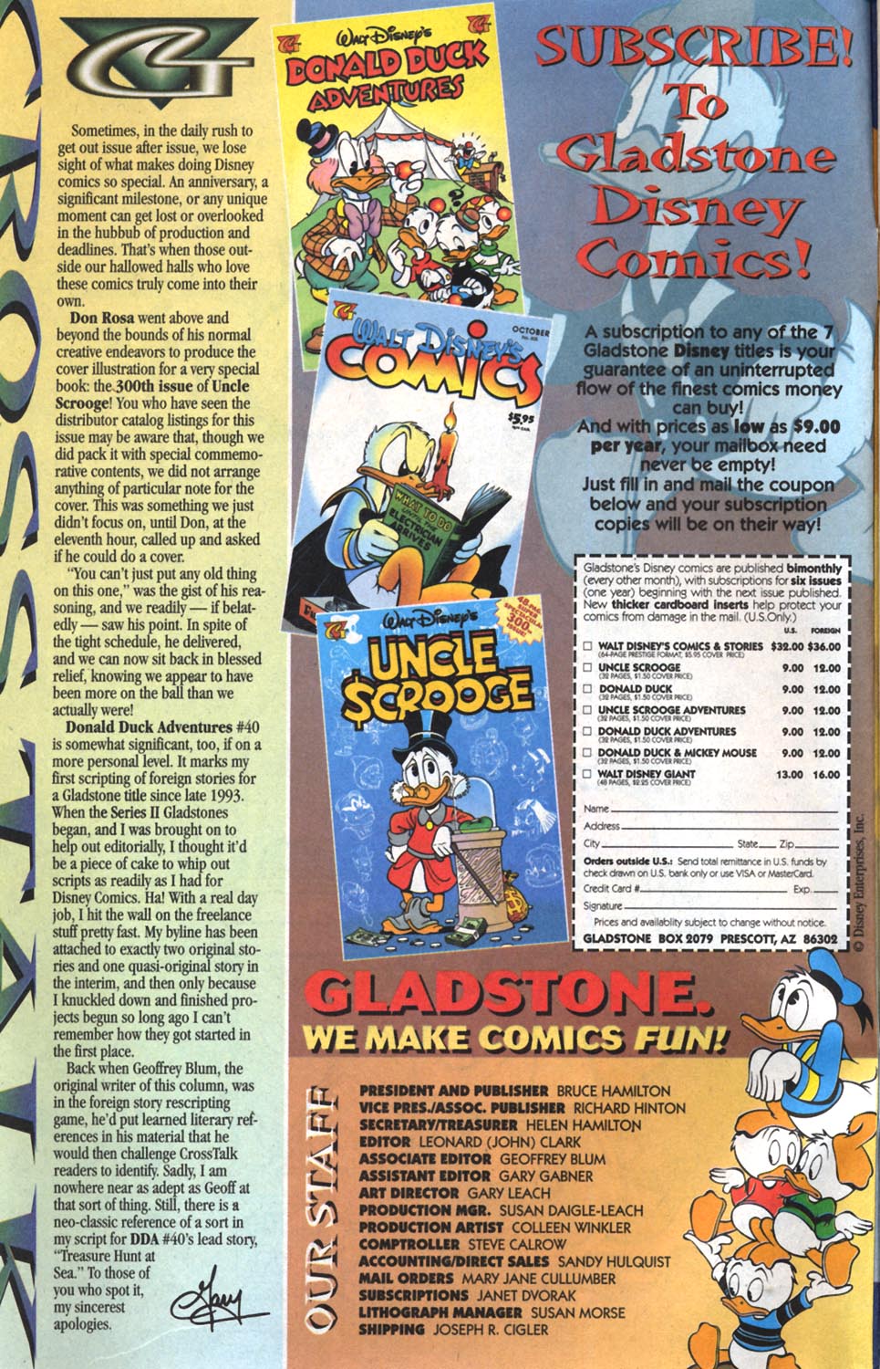 Read online Uncle Scrooge (1953) comic -  Issue #300 - 2