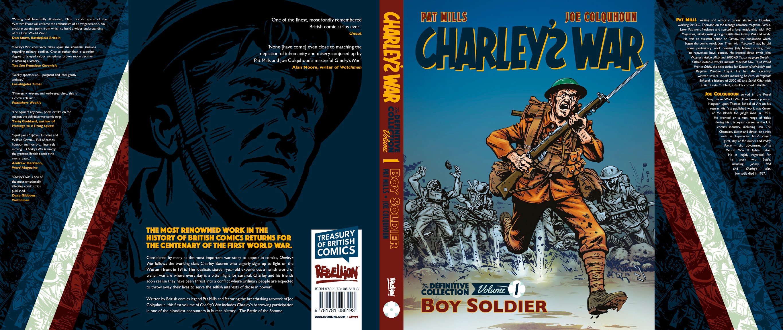 Read online Charley's War: The Definitive Collection comic -  Issue # TPB - 1