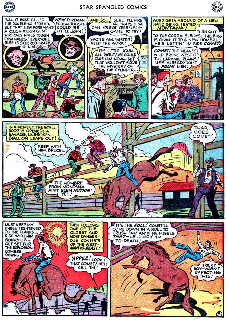 Read online Star Spangled Comics comic -  Issue #90 - 7