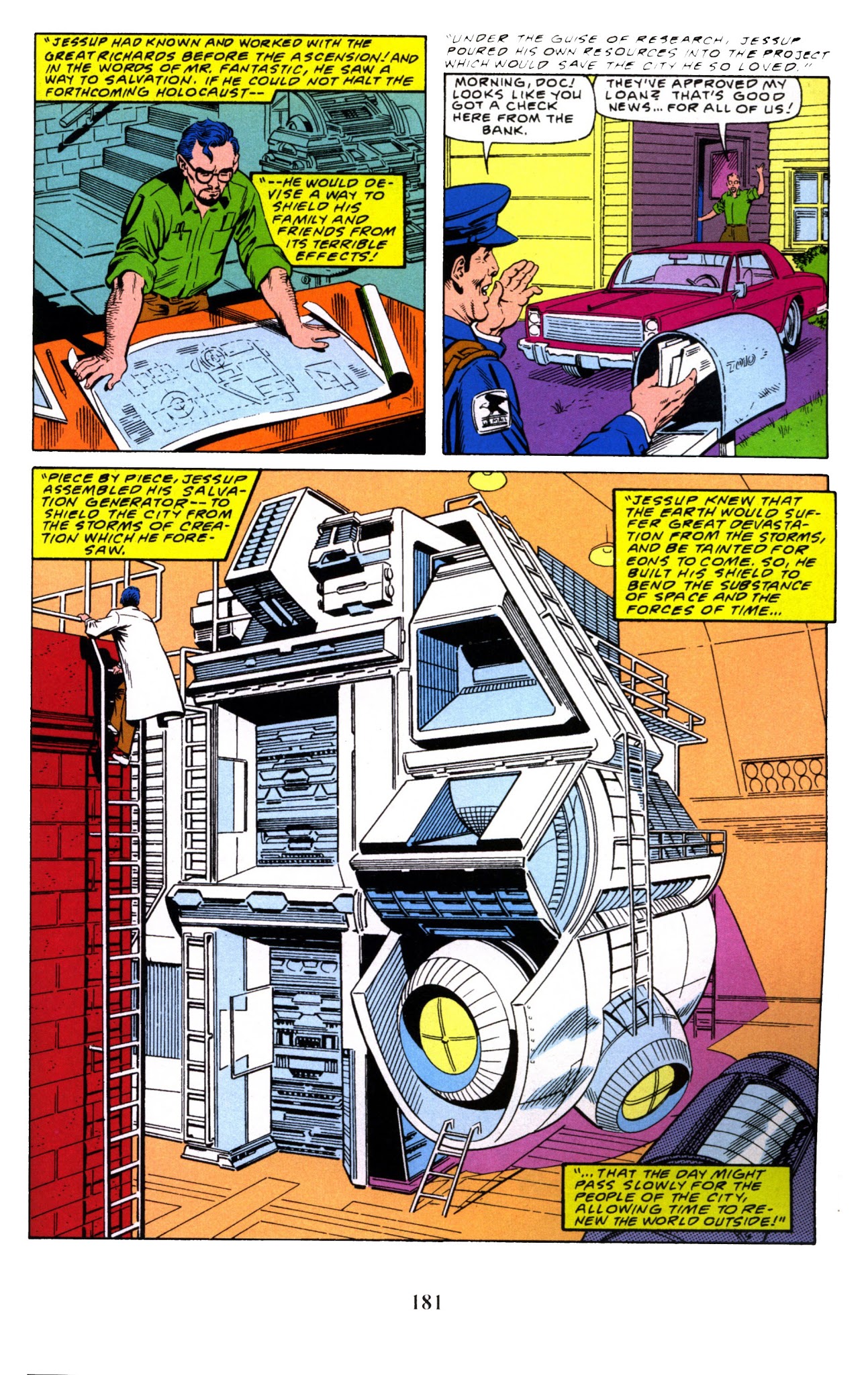 Read online Fantastic Four Visionaries: John Byrne comic -  Issue # TPB 8 - 181