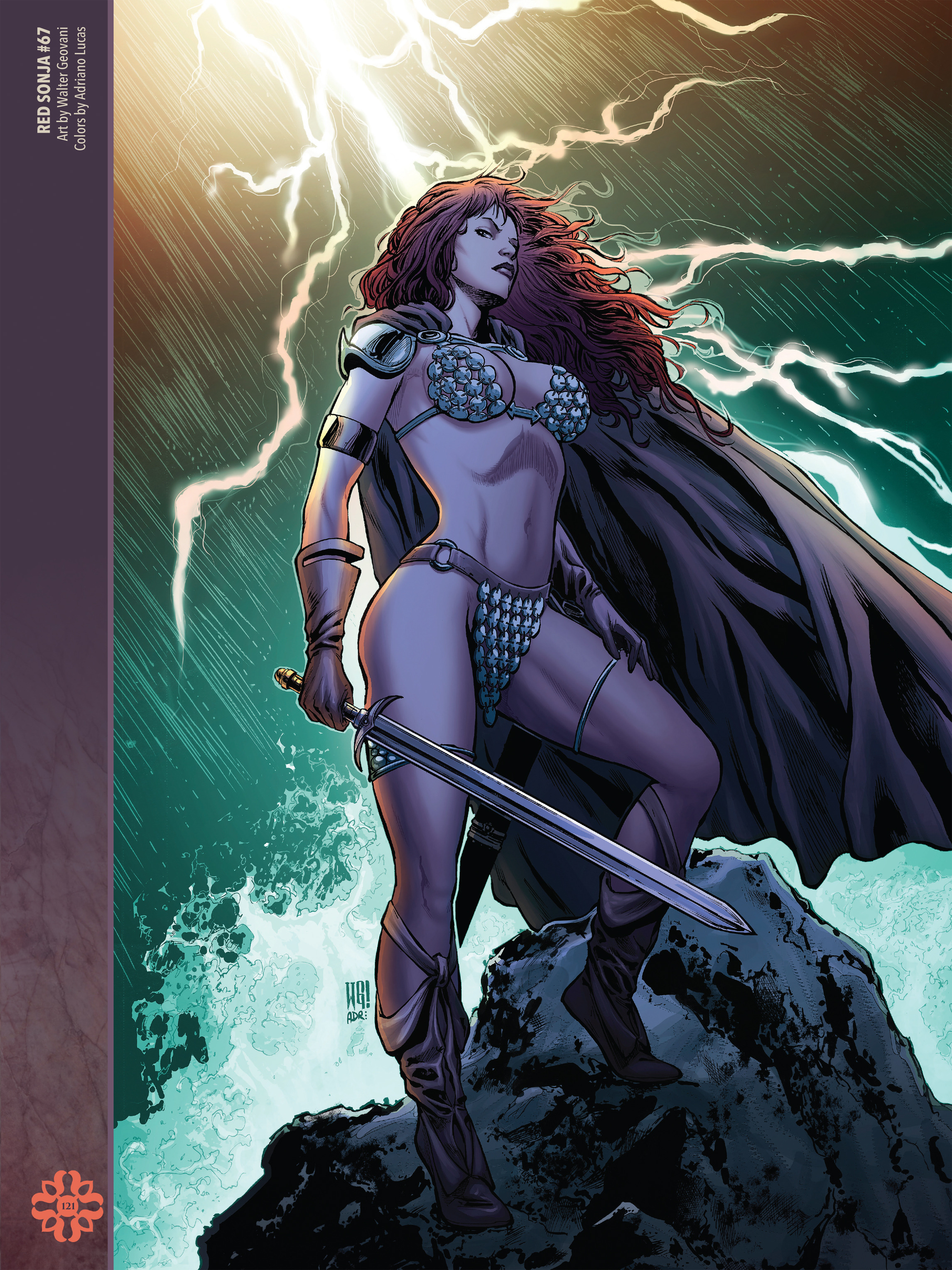 Read online The Art of Red Sonja comic -  Issue # TPB 2 (Part 2) - 22